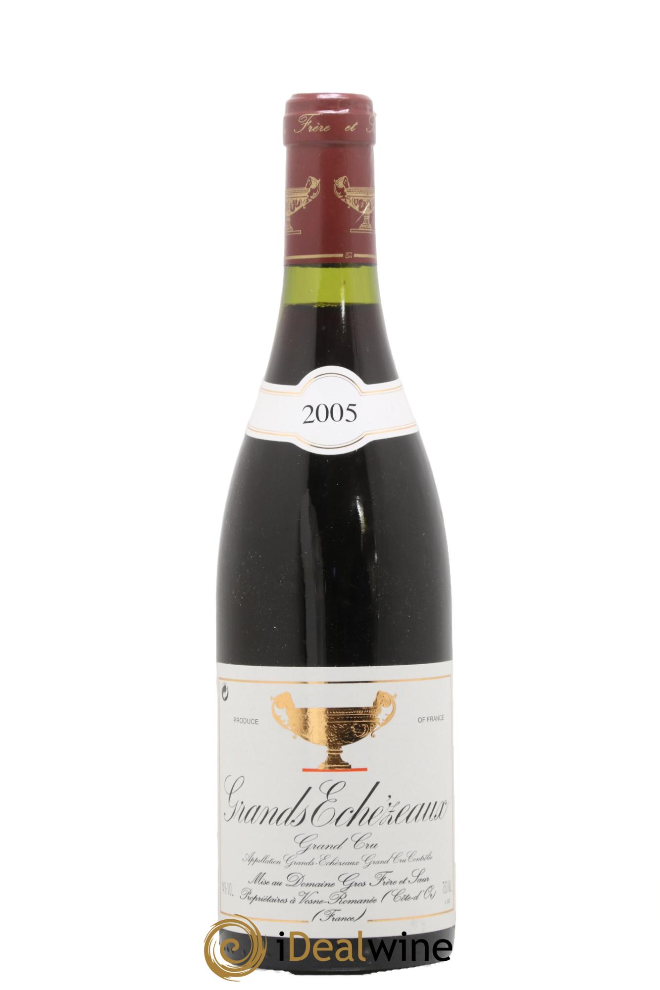 Grands-Echezeaux Grand Cru Gros Frère & Soeur 2005 - Posten von 1 Flasche - 0