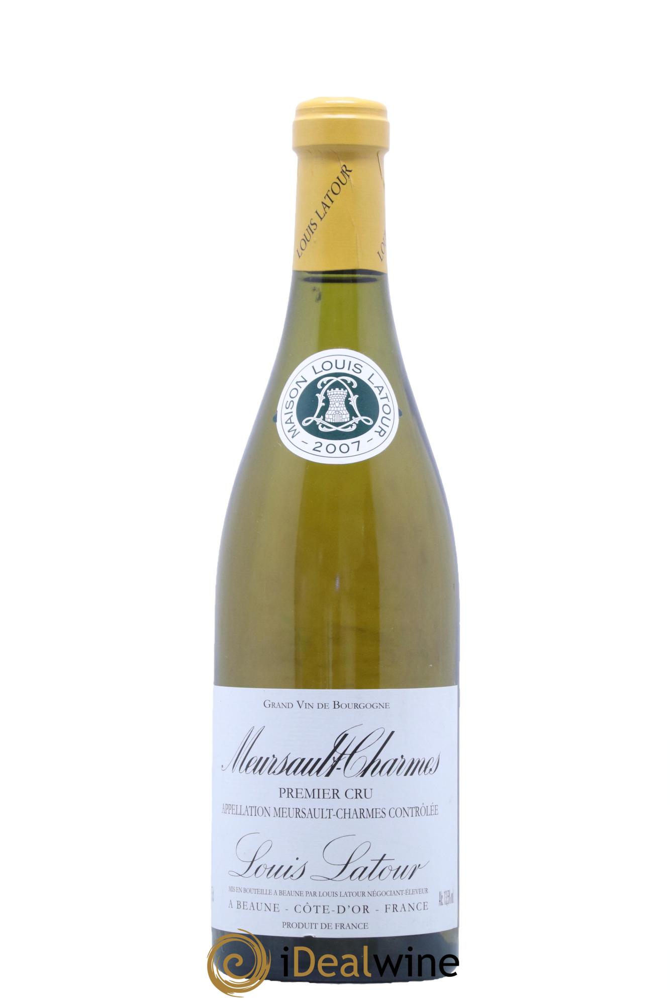 Meursault 1er Cru Charmes Louis Latour 2007 - Posten von 1 Flasche - 0