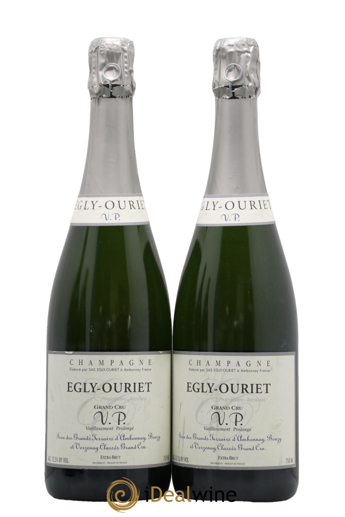 Extra Brut VP Egly-Ouriet - Lot of 2 bottles - 0