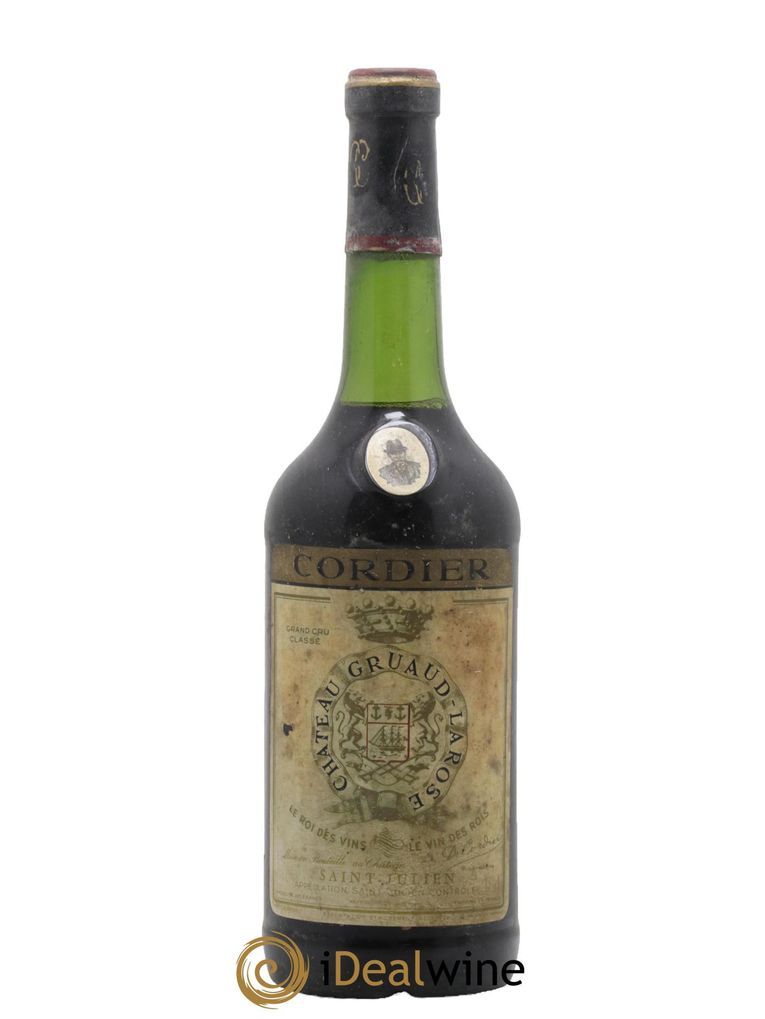 Château Gruaud Larose 2ème Grand Cru Classé 1966 - Lotto di 1 bottiglia - 0