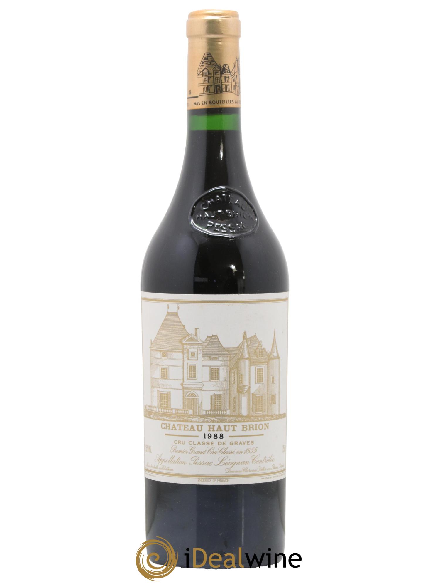 Château Haut Brion 1er Grand Cru Classé 1988 - Lot of 1 bottle - 0