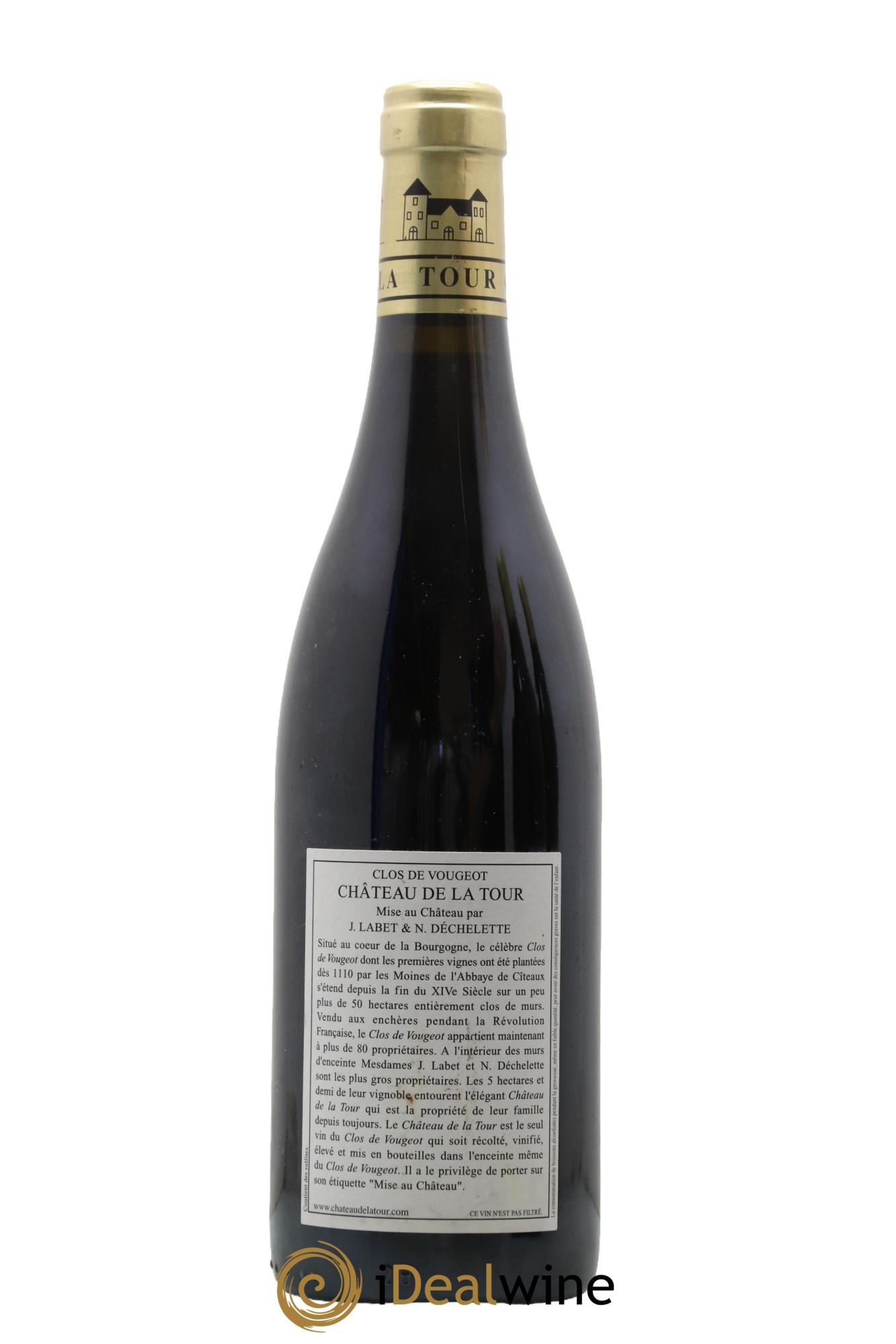 Clos de Vougeot Grand Cru Vieilles Vignes Château de La Tour 2012 - Lotto di 1 bottiglia - 1