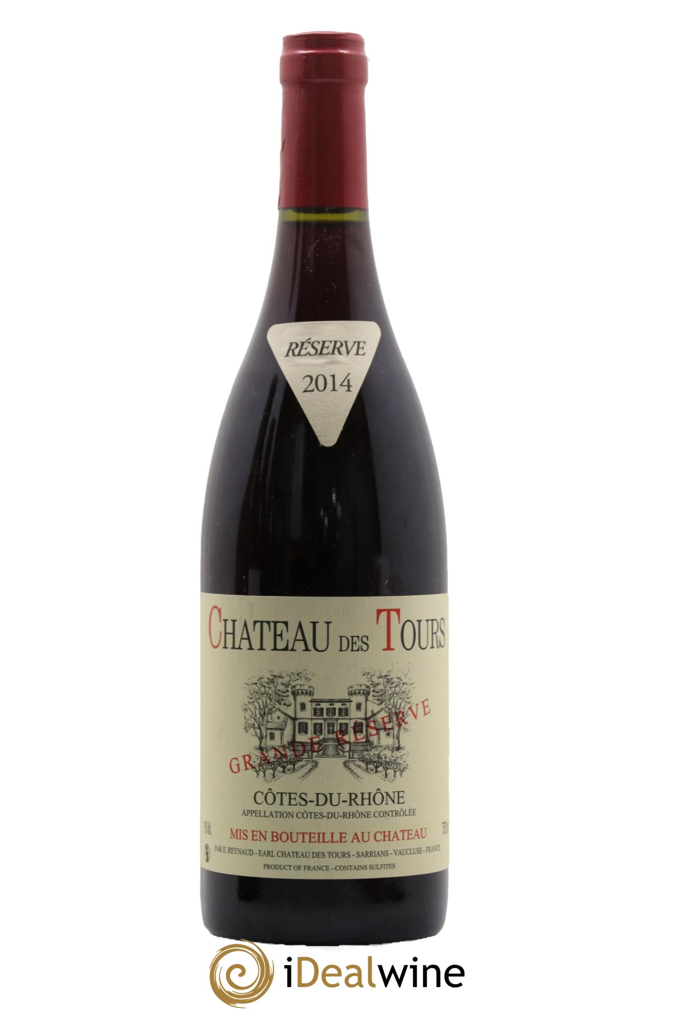 Côtes du Rhône Château des Tours Grande Réserve Emmanuel Reynaud 2014 - Lotto di 1 bottiglia - 0