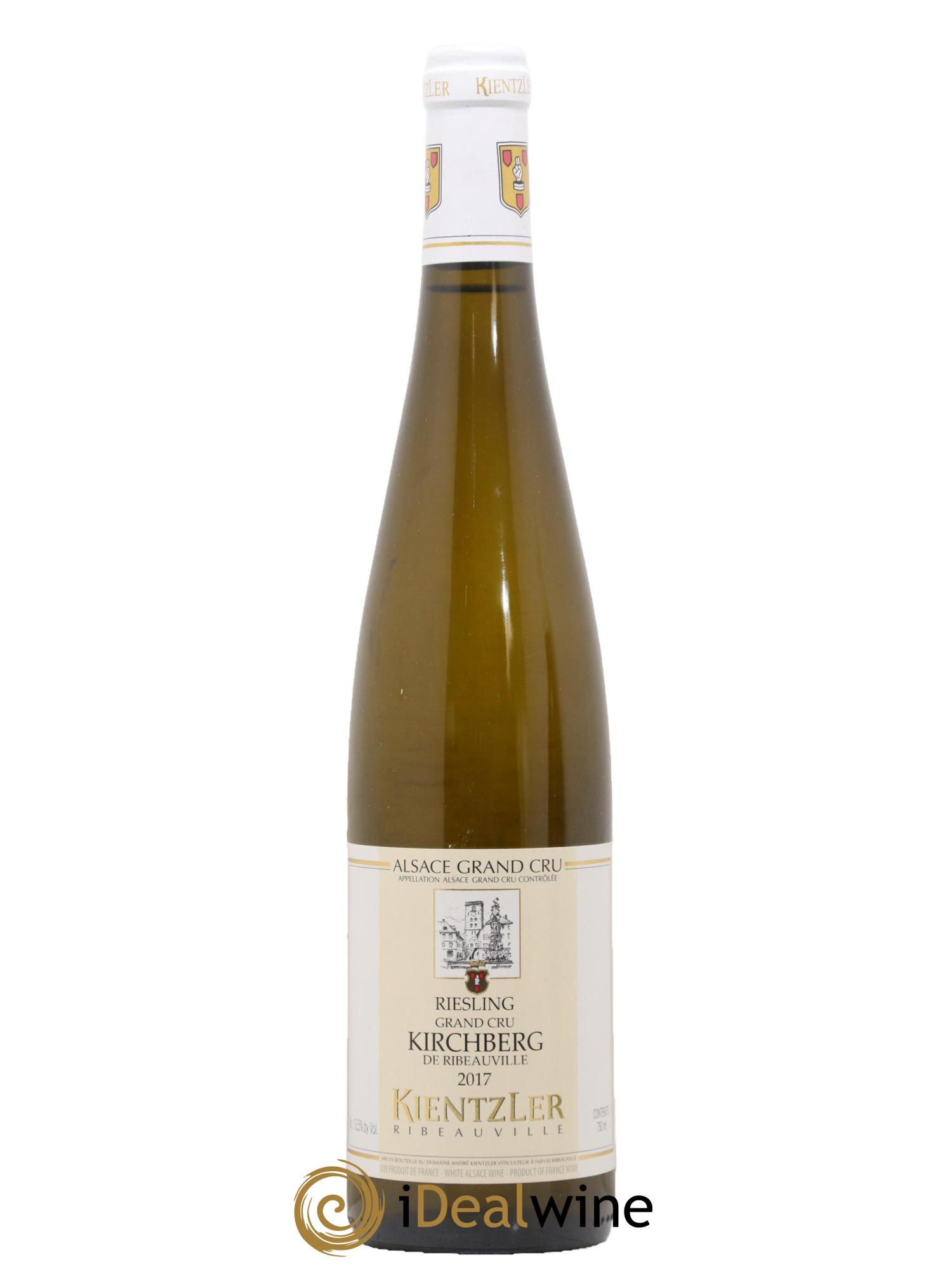 Alsace Riesling Grand Cru Kirchberg De Ribeauvillé Kientzler 2017 - Lotto di 1 bottiglia - 0