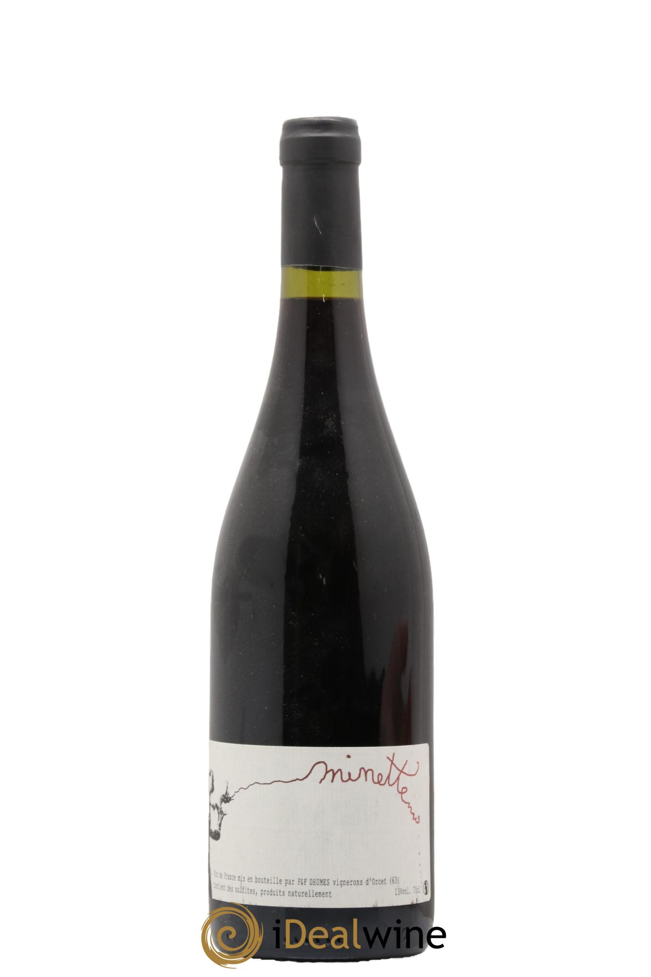 Vin de France Minette François Dhumes 2019 - Lot de 1 bouteille - 0