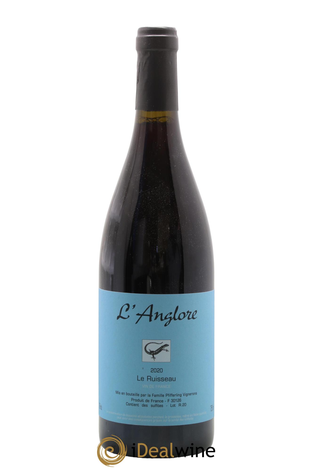 Vin de France Le Ruisseau L'Anglore 2020 - Lotto di 1 bottiglia - 0