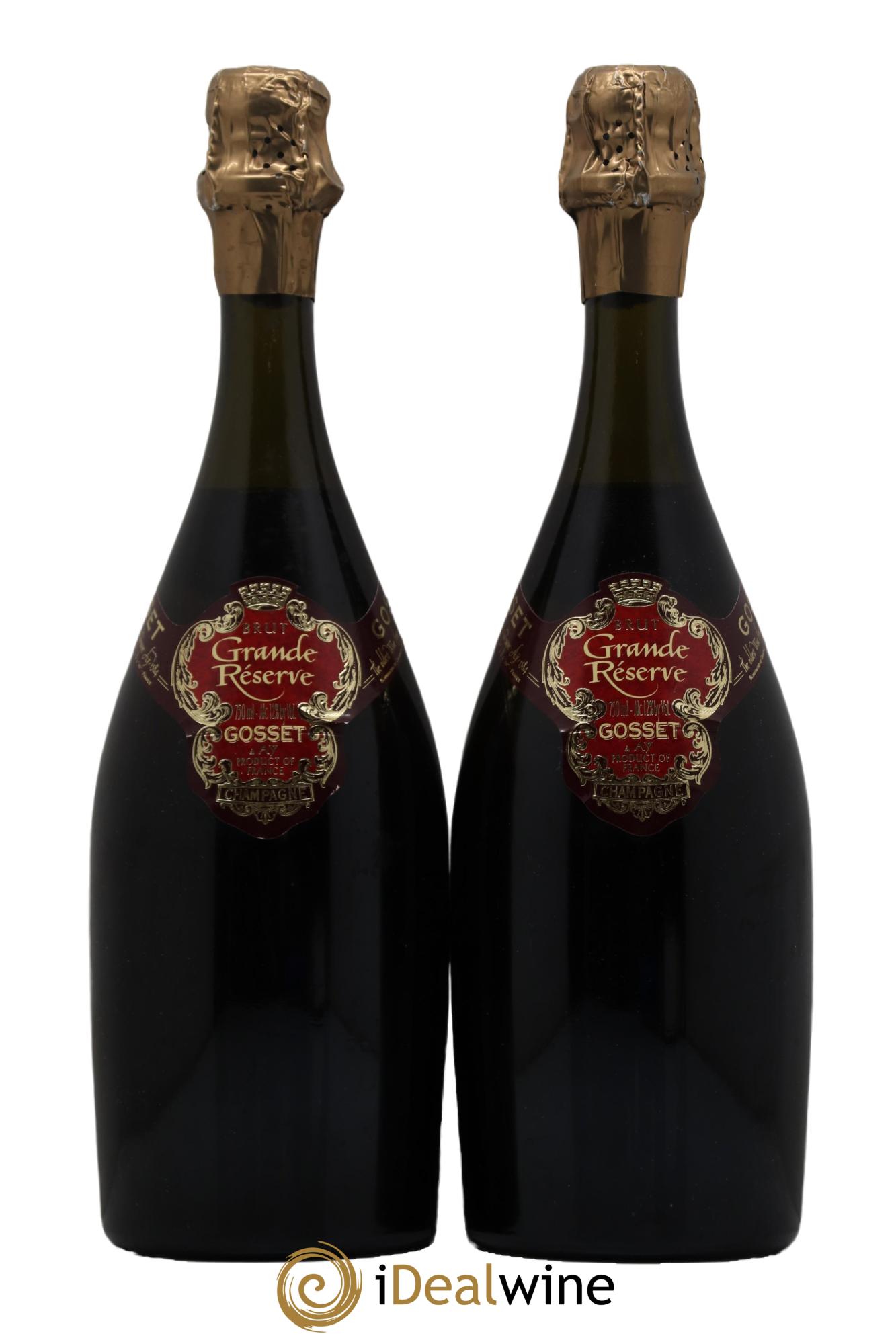 Grande Réserve Gosset  - Lot of 2 bottles - 0