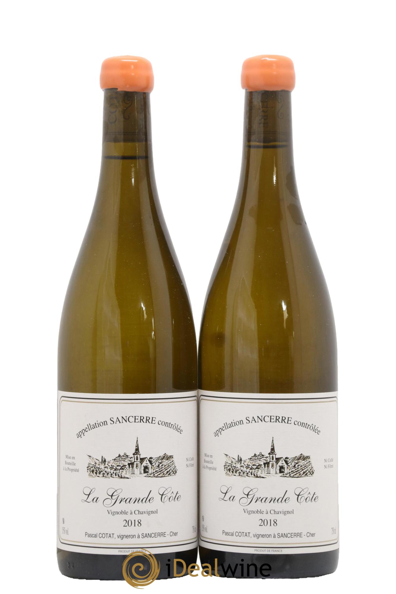 Sancerre La Grande Côte Pascal Cotat 2018 - Posten von 2 Flaschen - 0