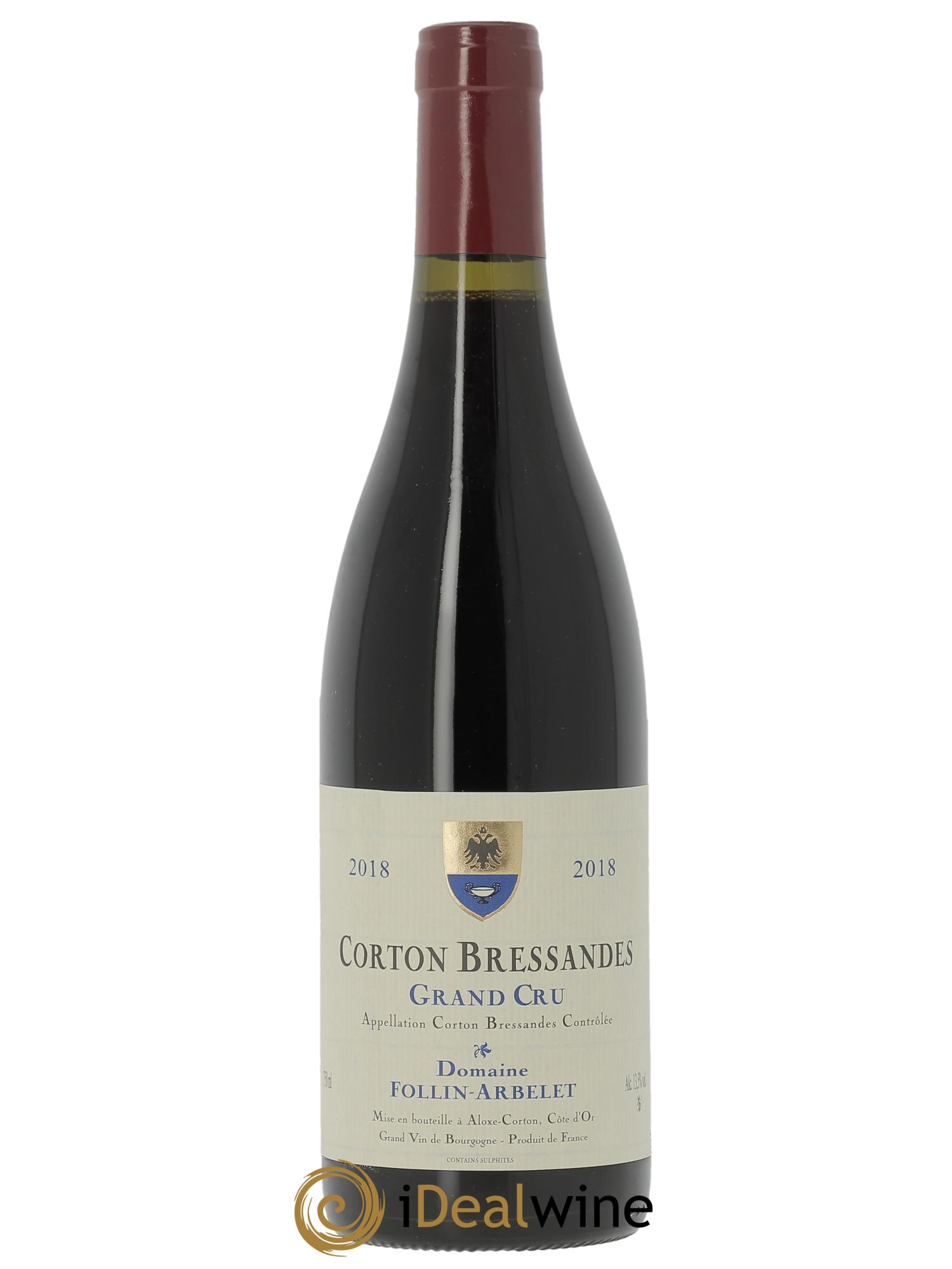 Corton Grand Cru Bressandes Follin-Arbelet (Domaine)  2018 - Posten von 1 Flasche - 0