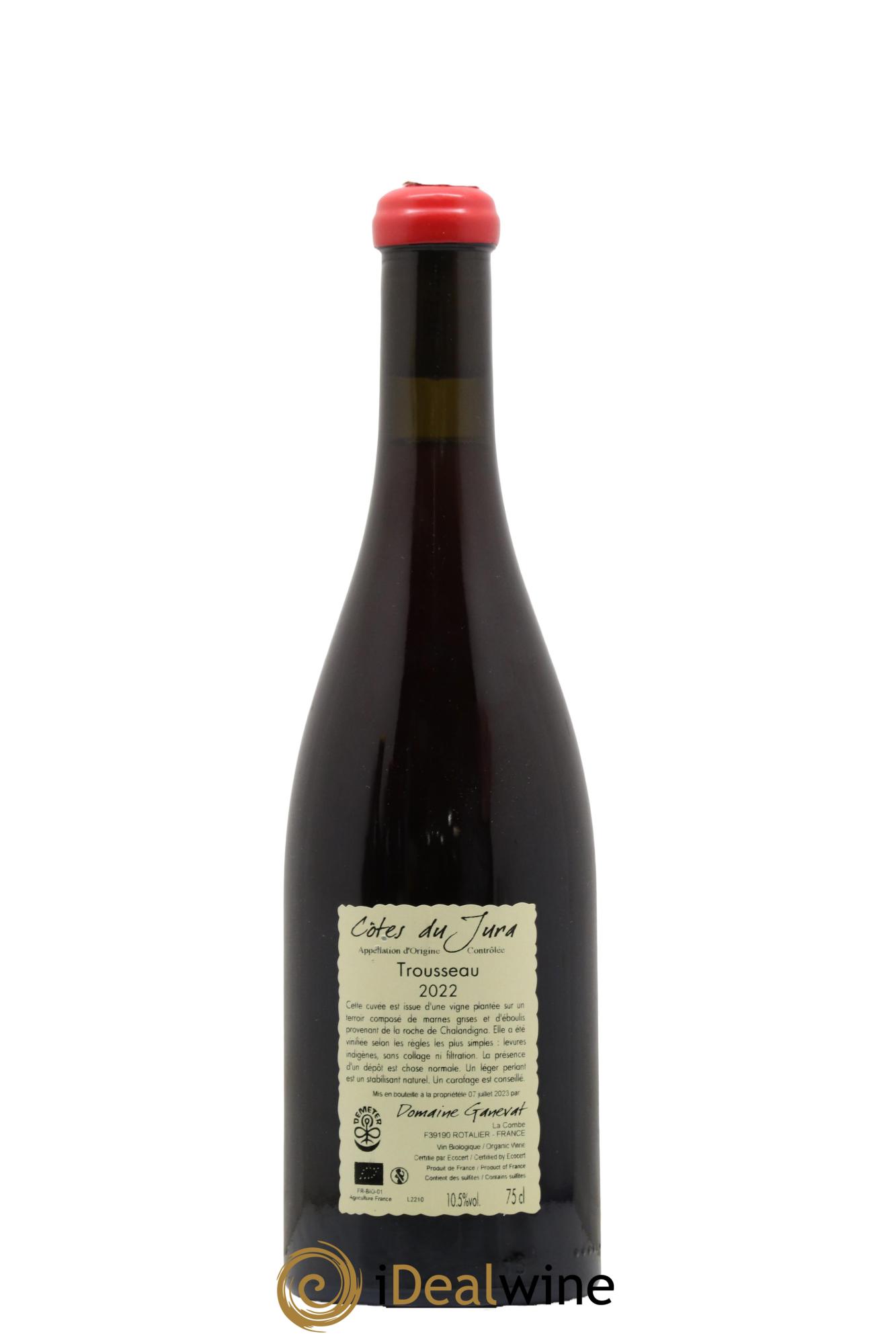 Côtes du Jura Plein Sud Jean-François Ganevat (Domaine) 2022 - Lot de 1 bouteille - 1