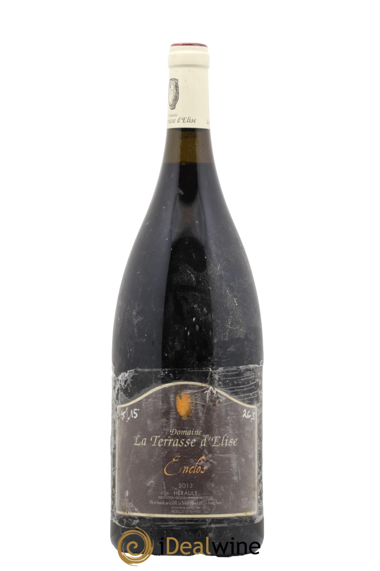 IGP Pays d'Hérault L'Enclos Terrasse d'Elise (Domaine de la) 2013 - Lot de 1 magnum - 0