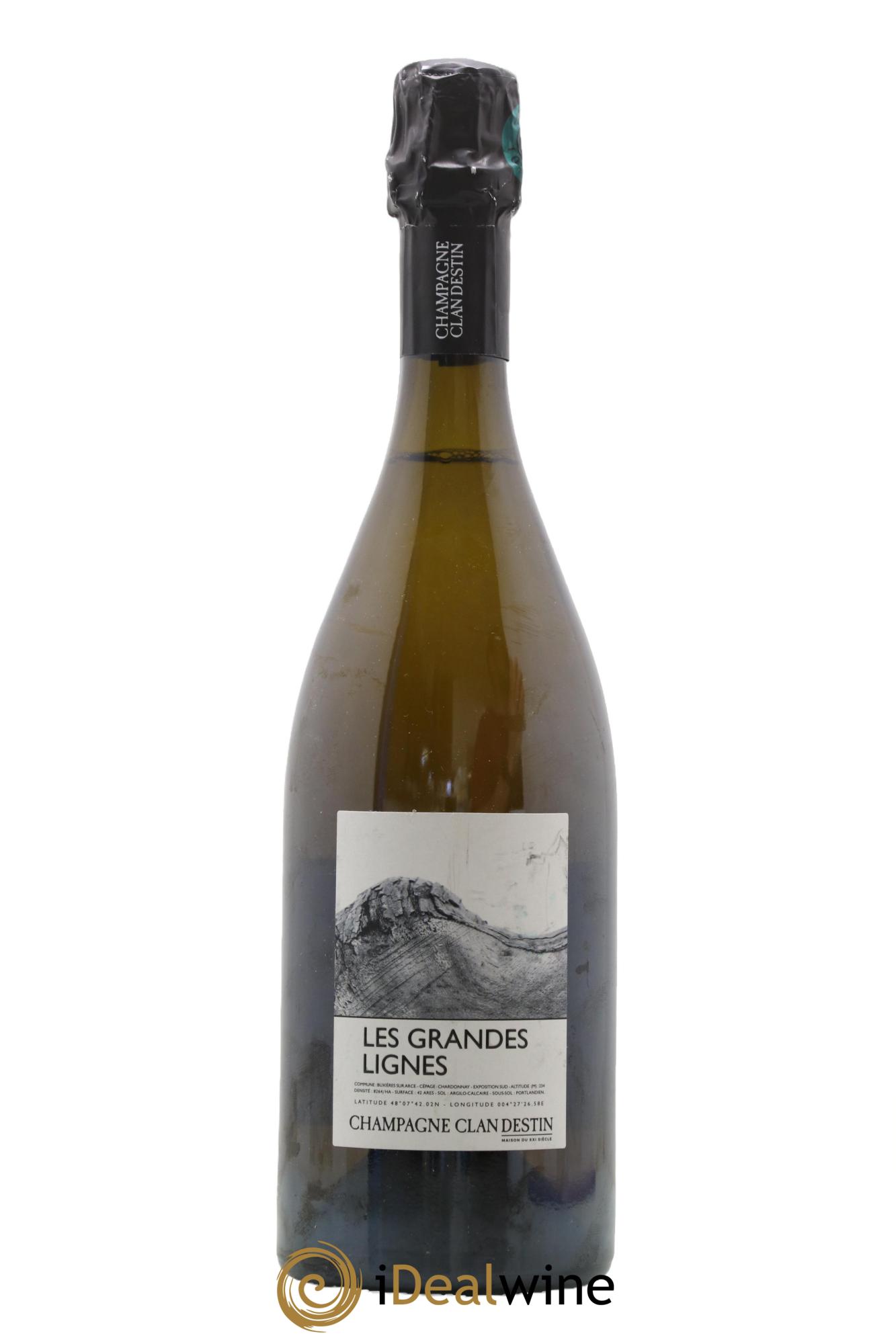 Les Grandes Lignes Clandestin 2020 - Lot de 1 bouteille - 0