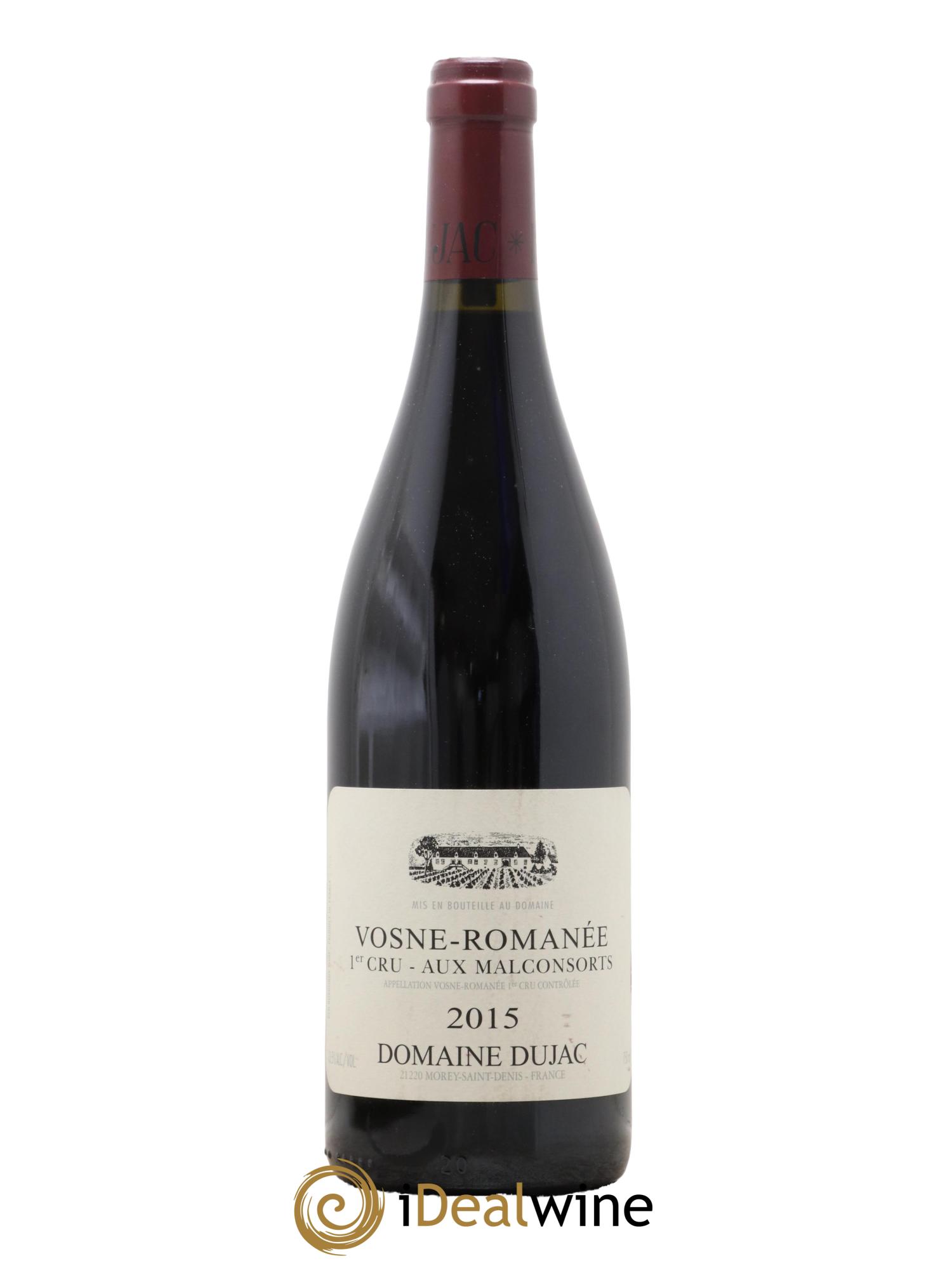 Vosne-Romanée 1er Cru Aux Malconsorts Dujac (Domaine) 2015 - Lot de 1 bouteille - 0