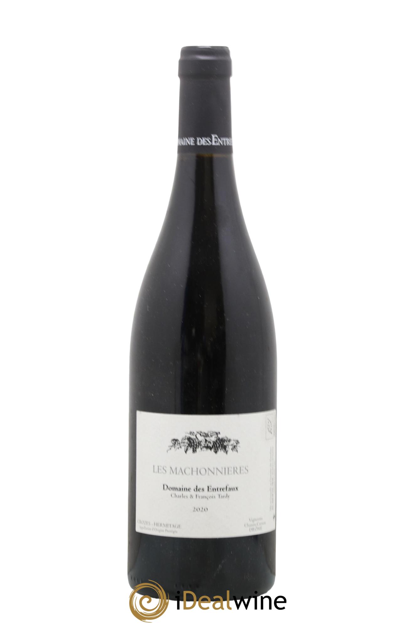 Crozes-Hermitage Les Machonnières Domaine des Entrefaux 2020 - Posten von 1 Flasche - 0