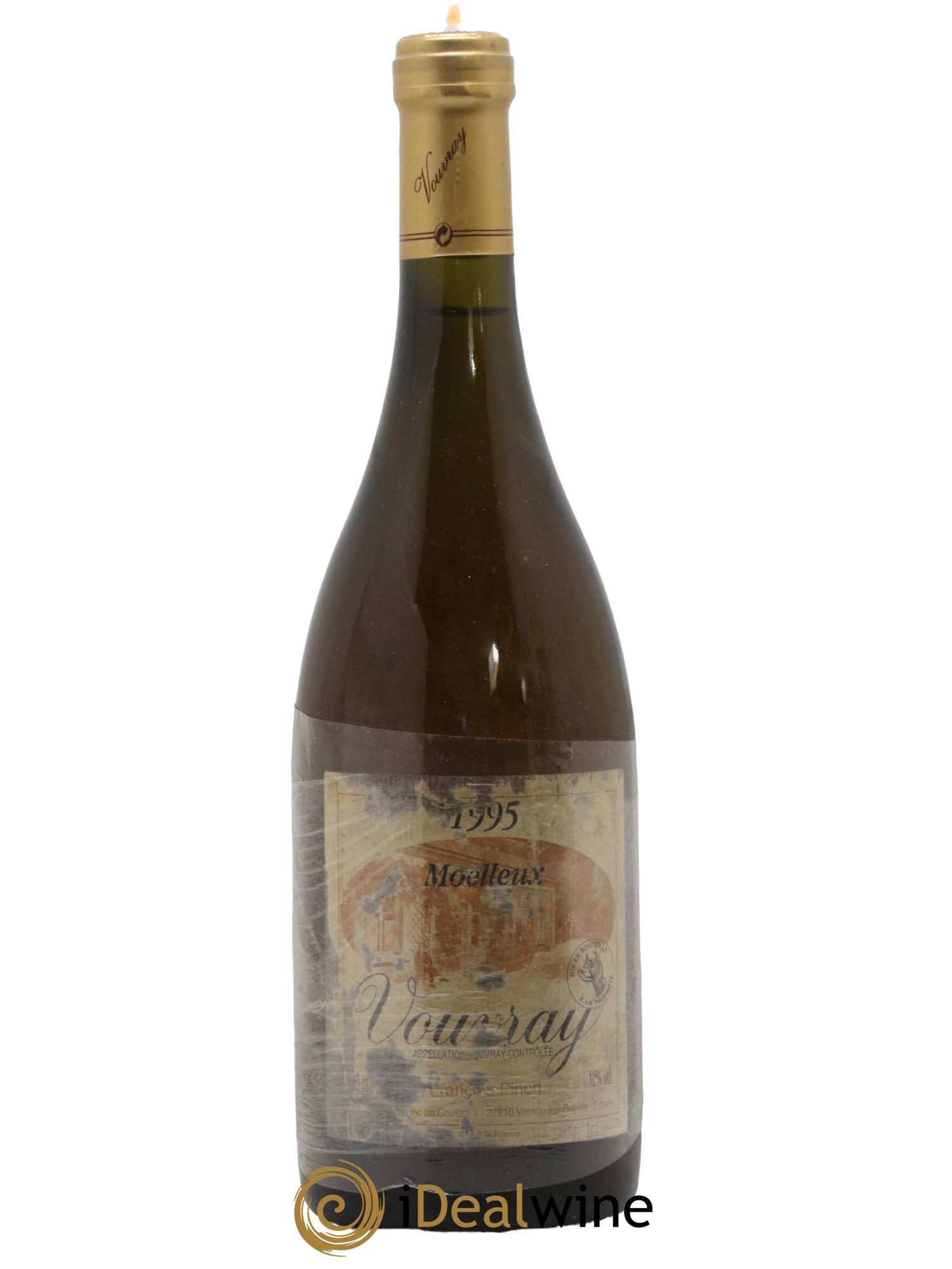 Vouvray Le Moelleux Domaine François Pinon 1995 - Lotto di 1 bottiglia - 0