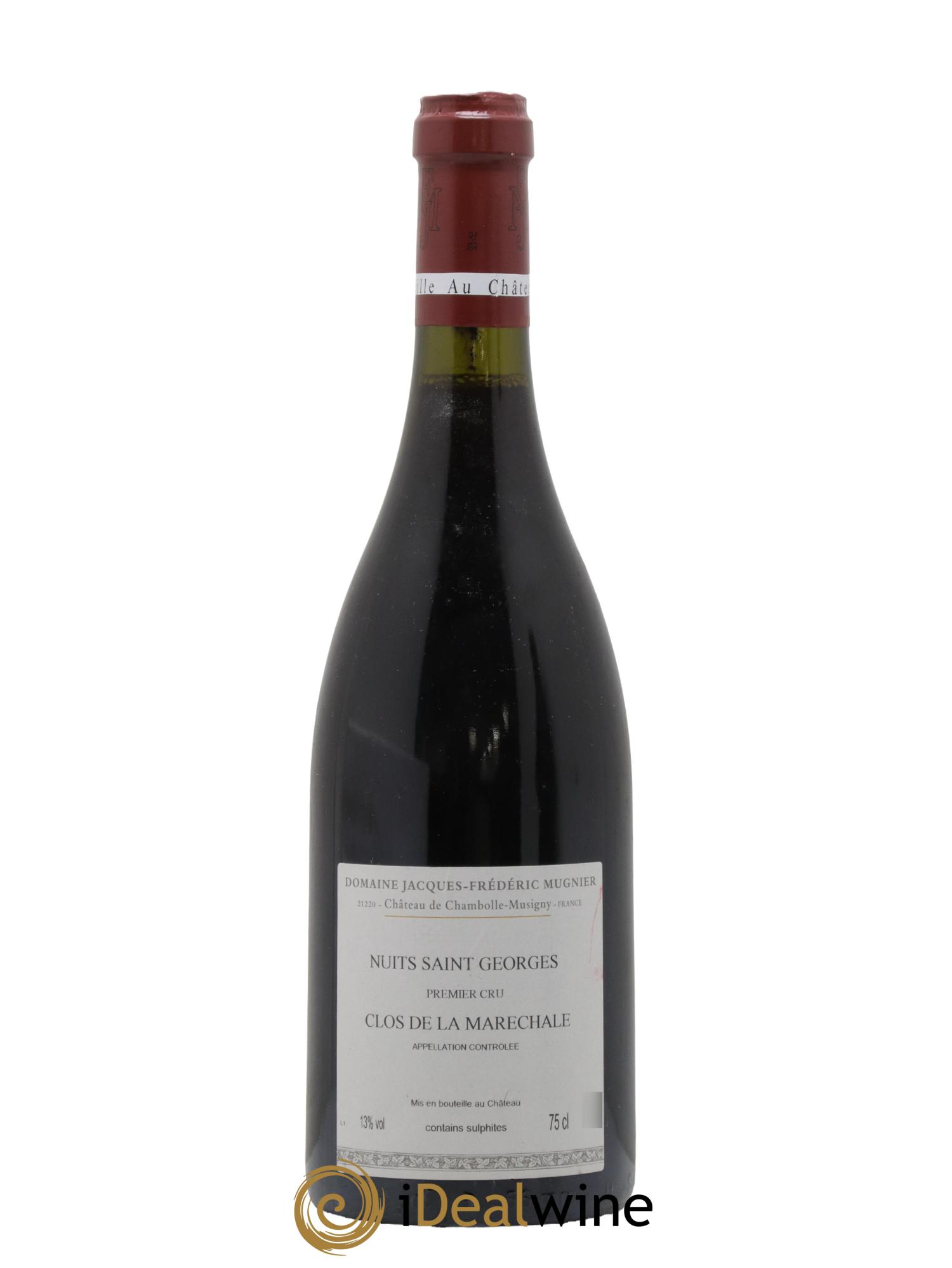 Nuits Saint-Georges 1er Cru Clos de La Maréchale Jacques-Frédéric Mugnier 2010 - Lot of 1 bottle - 1