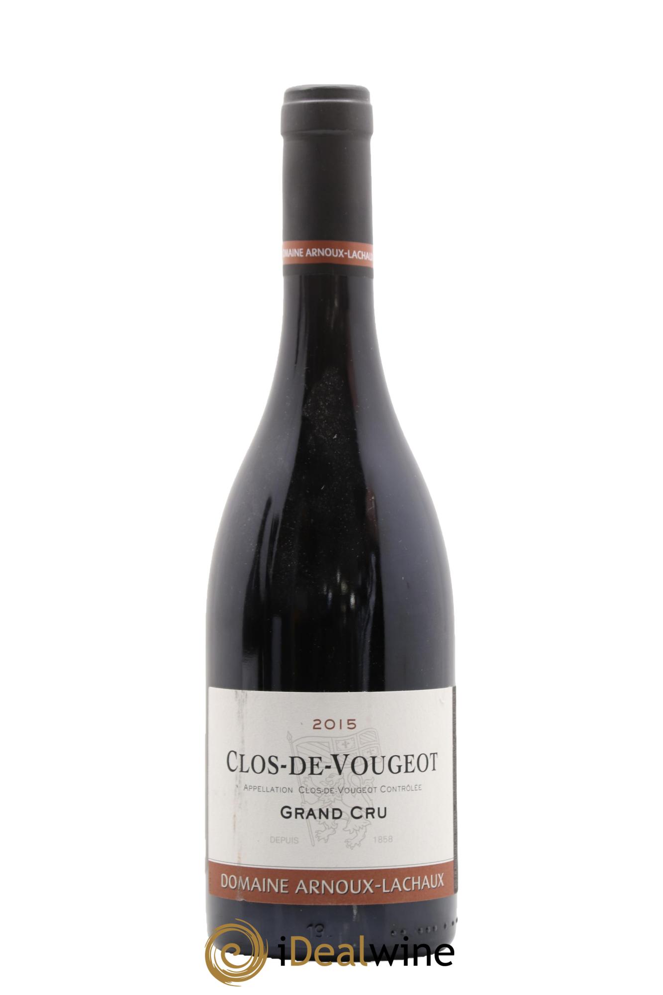 Clos de Vougeot Grand Cru Arnoux-Lachaux (Domaine)  2015 - Lot de 1 bouteille - 0