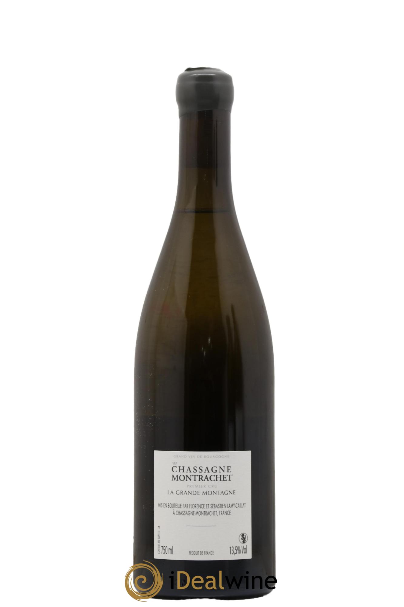 Chassagne-Montrachet 1er Cru La Grande Montagne Lamy-Caillat (Domaine)  2018 - Posten von 1 Flasche - 1