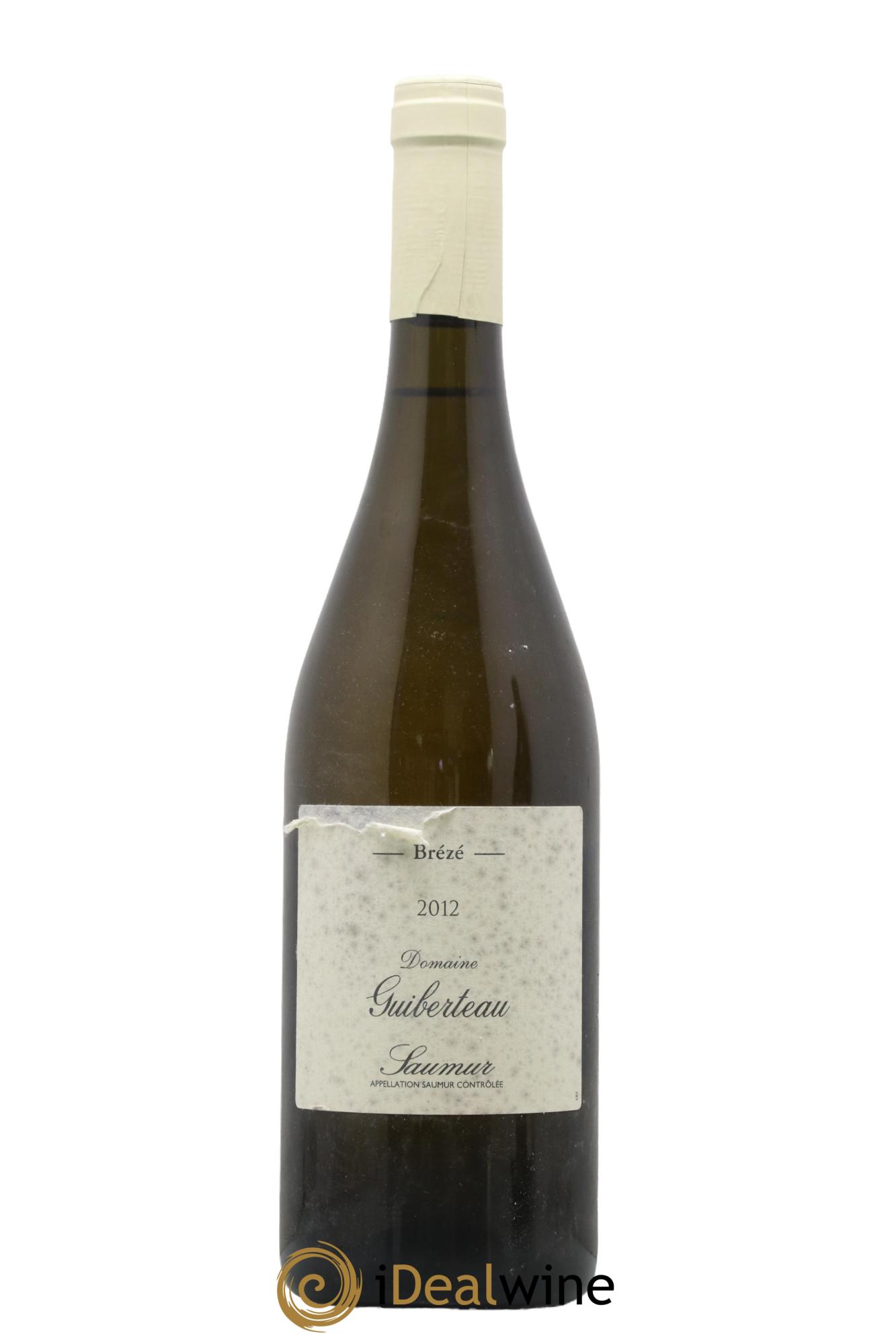 Saumur Brézé Domaine Guiberteau  2012 - Lot de 1 bouteille - 0