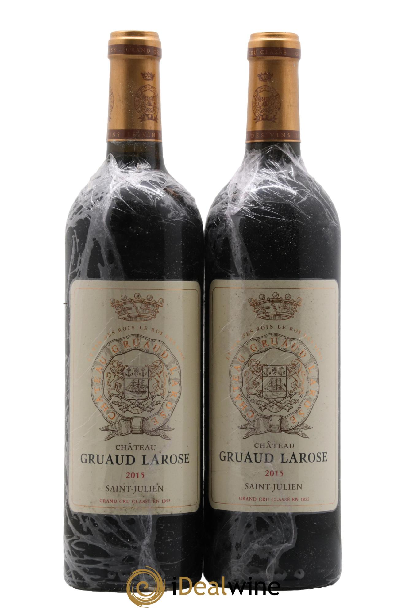 Château Gruaud Larose 2ème Grand Cru Classé 2015 - Lot de 2 bouteilles - 0