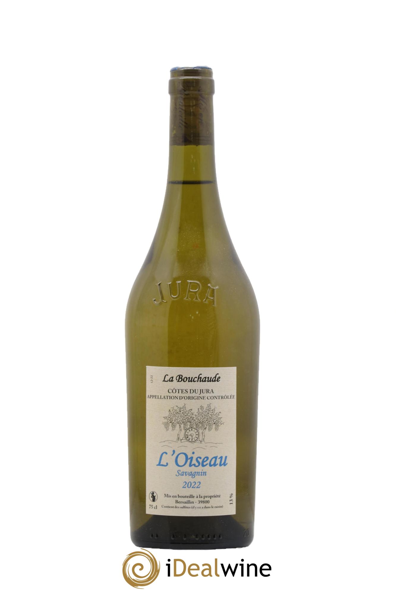 Côtes du Jura L Oiseau La Bouchaude 2022 - Lot of 1 bottle - 0