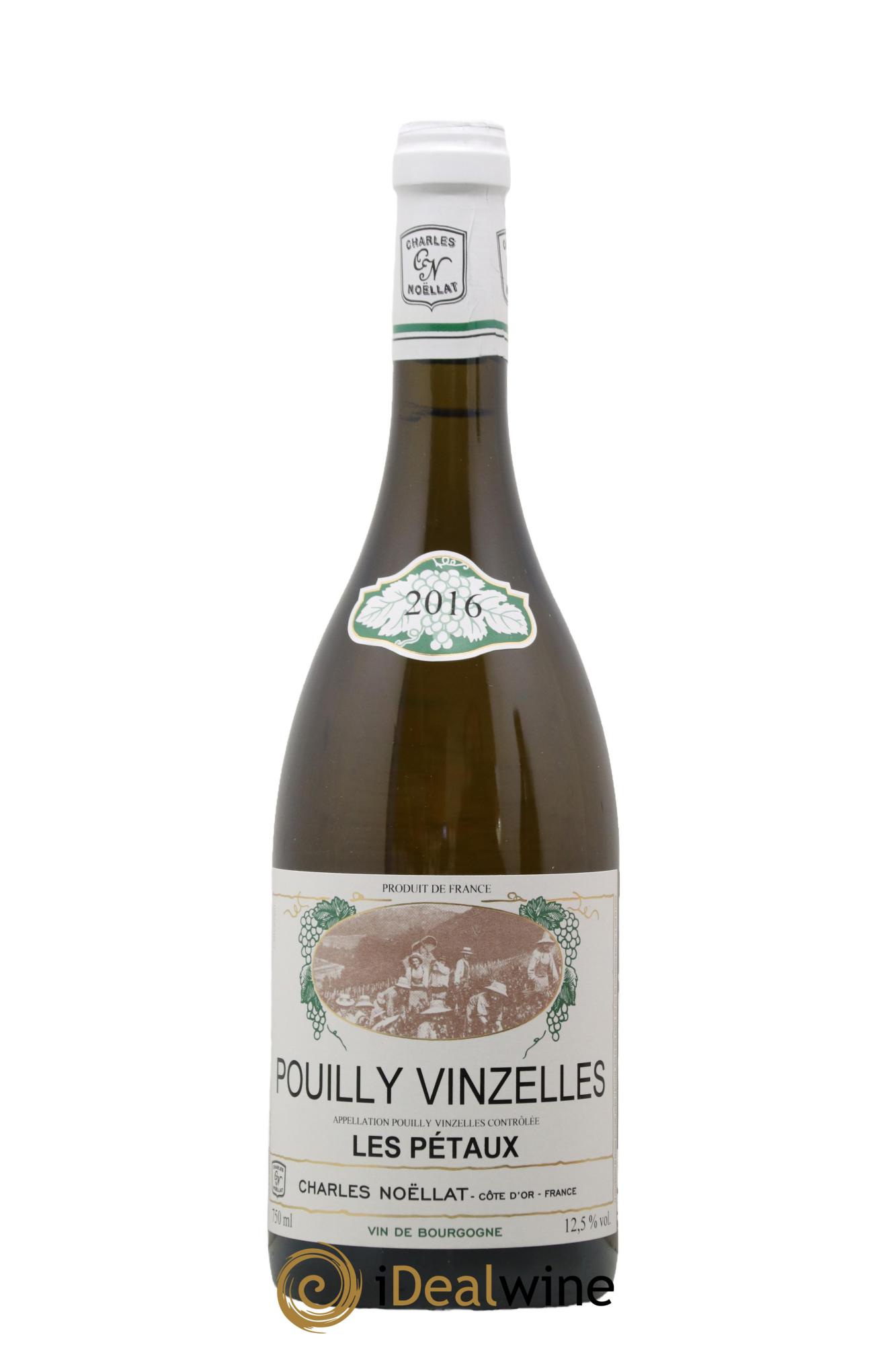 Pouilly-Vinzelles Les Pétaux Domaine Charles Noellat 2016 - Lot de 1 bouteille - 0