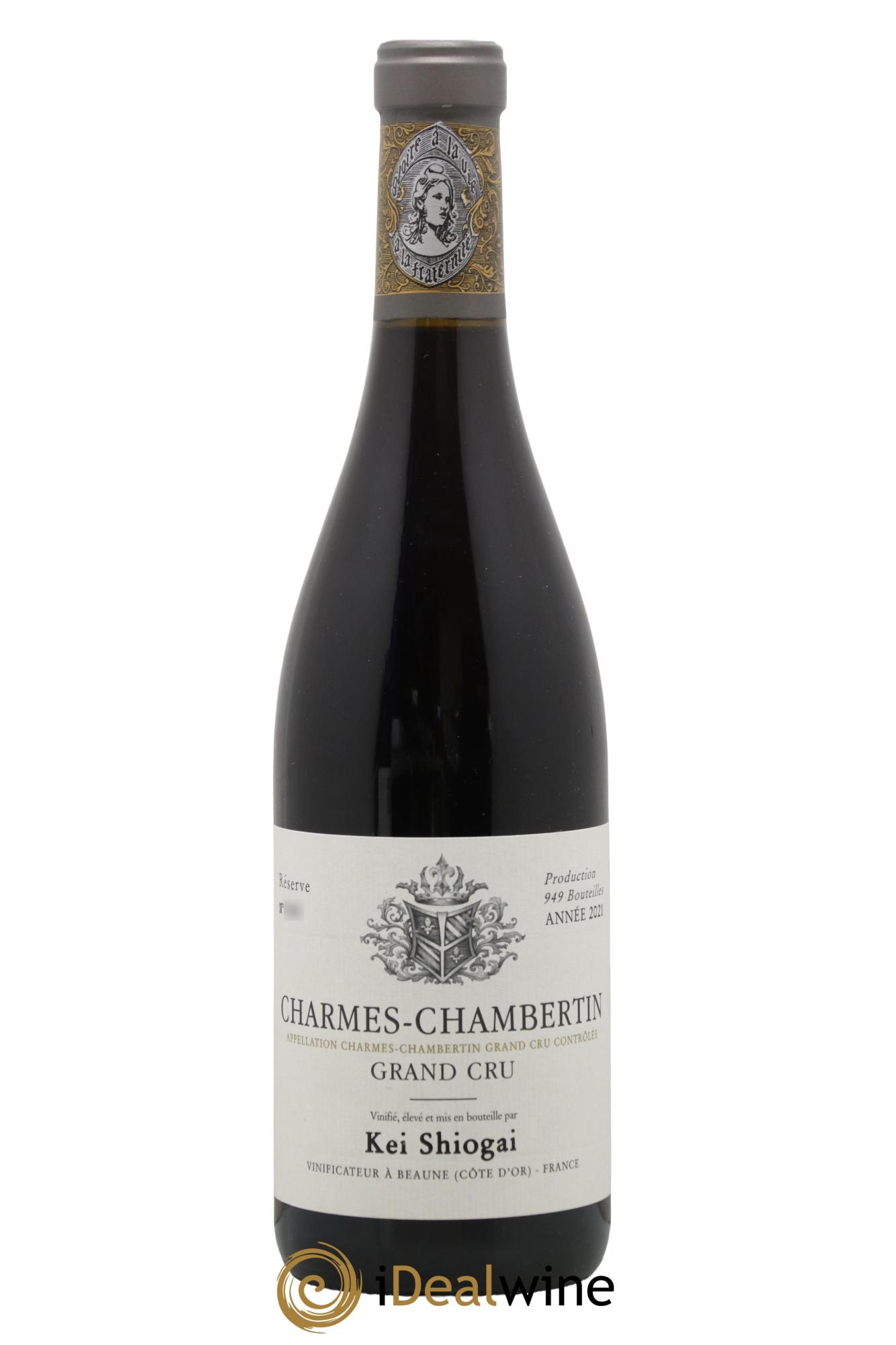 Charmes-Chambertin Grand Cru Kei Shiogai 2021 - Posten von 1 Flasche - 0