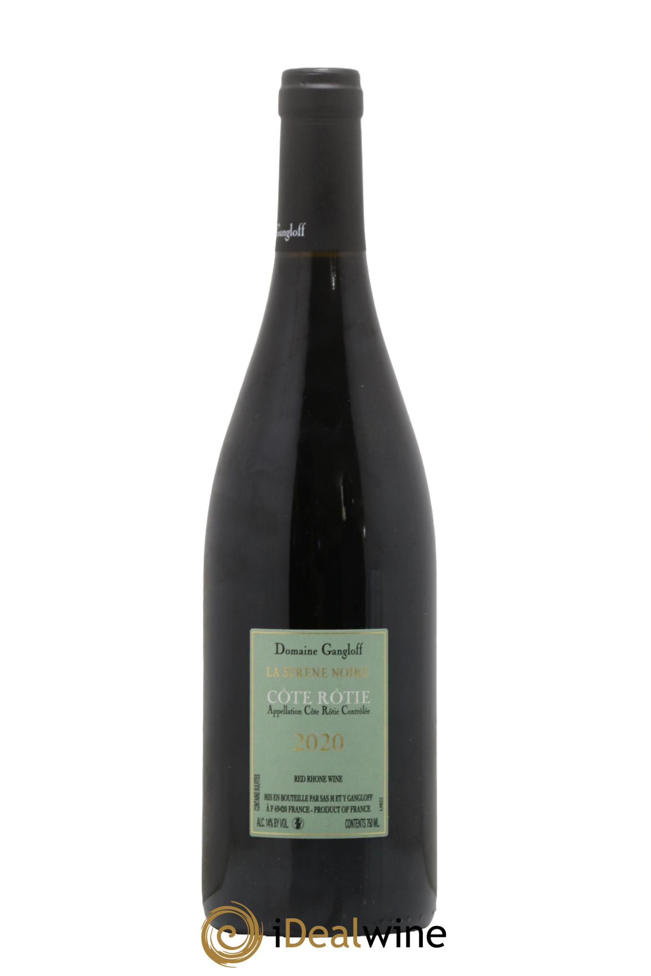 Côte-Rôtie La Sereine Noire Gangloff (Domaine) 2020 - Lot de 1 bouteille - 1