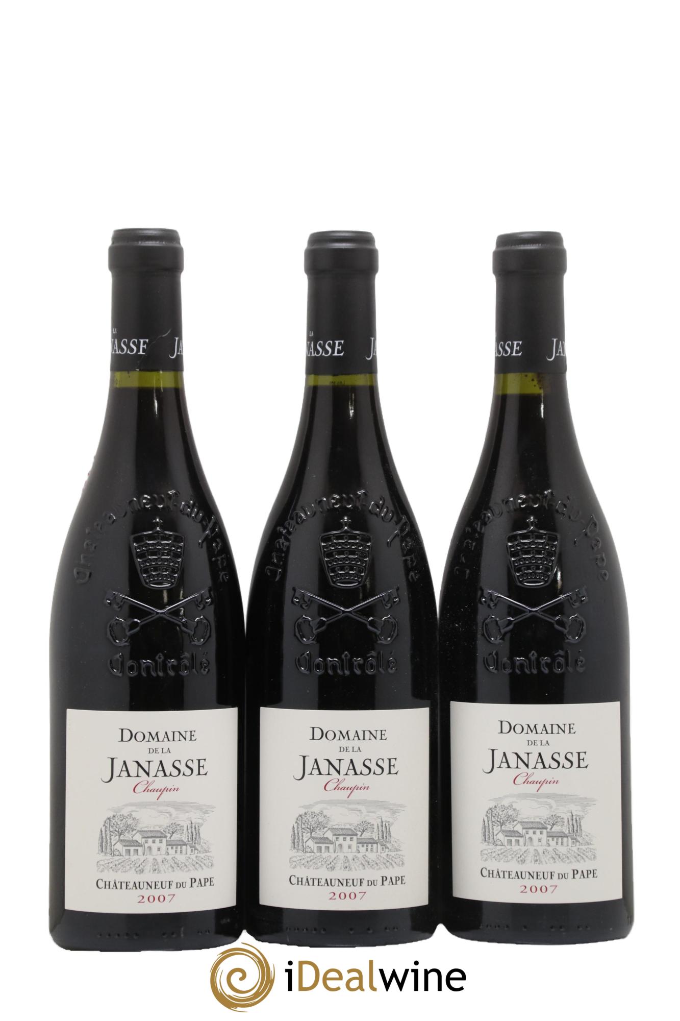 Châteauneuf-du-Pape Cuvée Chaupin La Janasse (Domaine de) 2007 - Posten von 12 Flaschen - 2