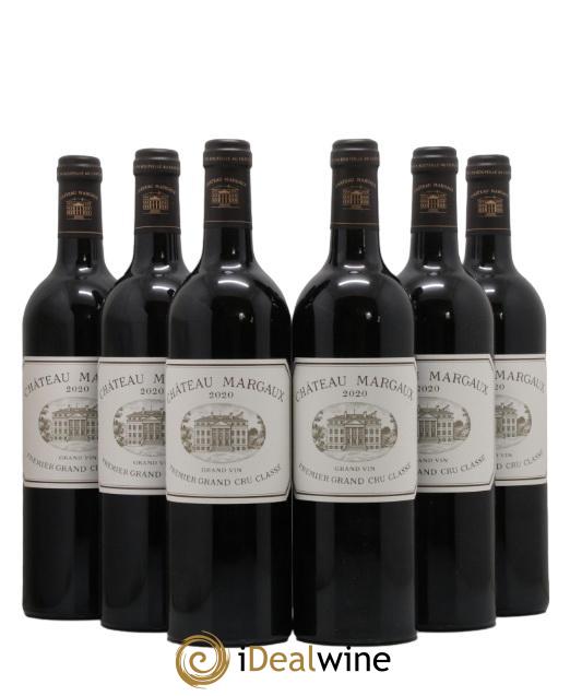 Château Margaux 1er Grand Cru Classé 2020 - Lot de 6 bouteilles - 0