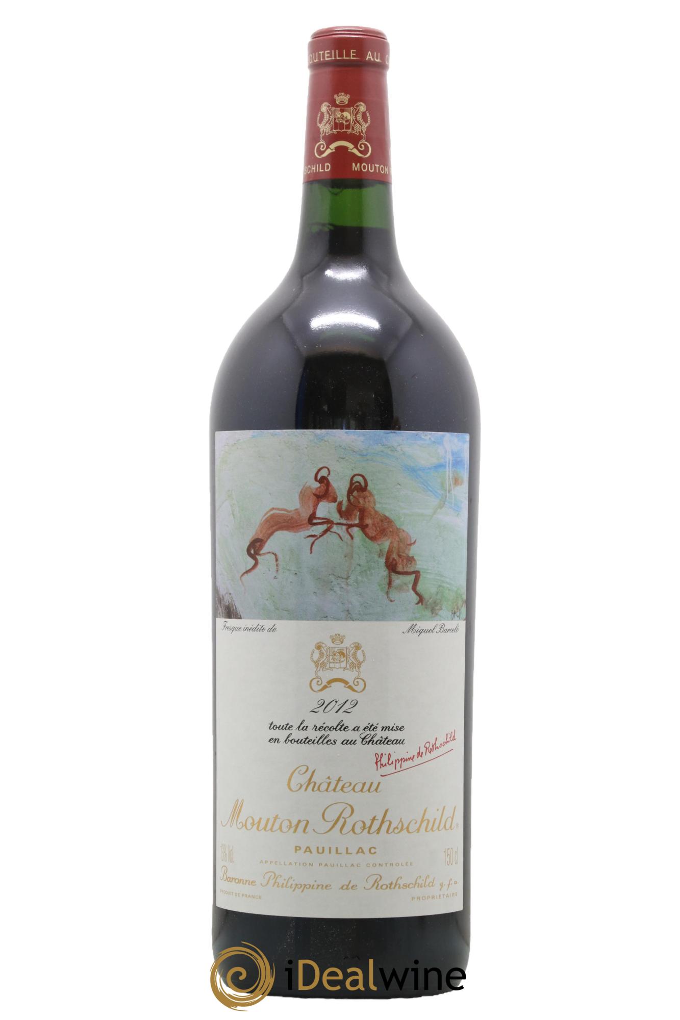 Château Mouton Rothschild 1er Grand Cru Classé 2012 - Lot de 1 magnum - 0