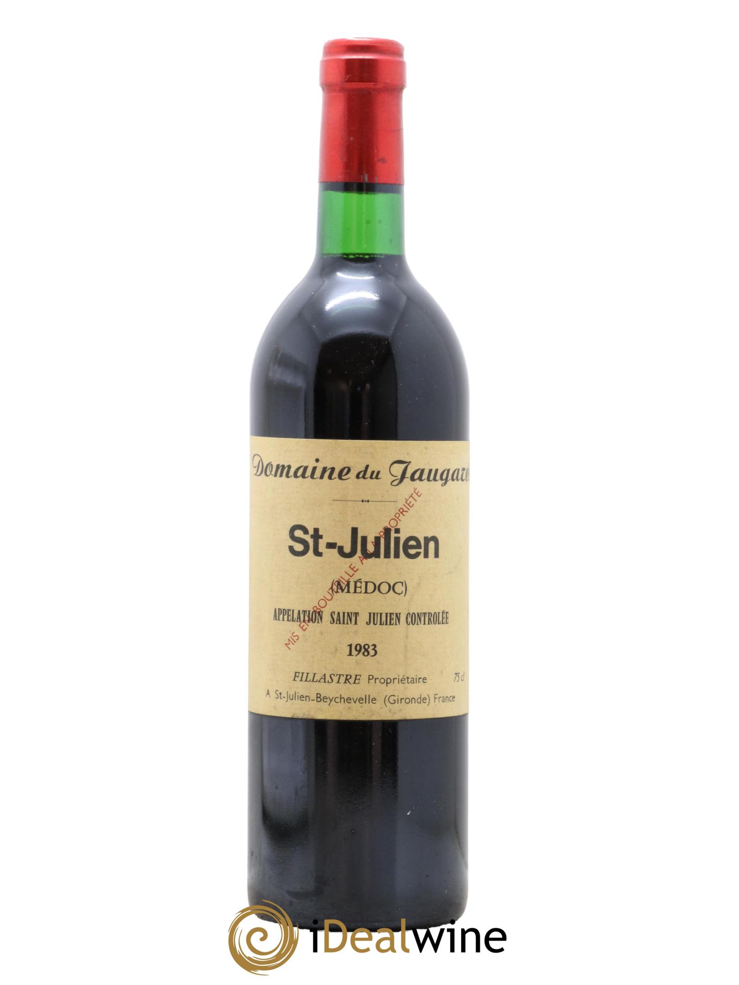 Domaine du Jaugaret 1983 - Lot de 1 bouteille - 0