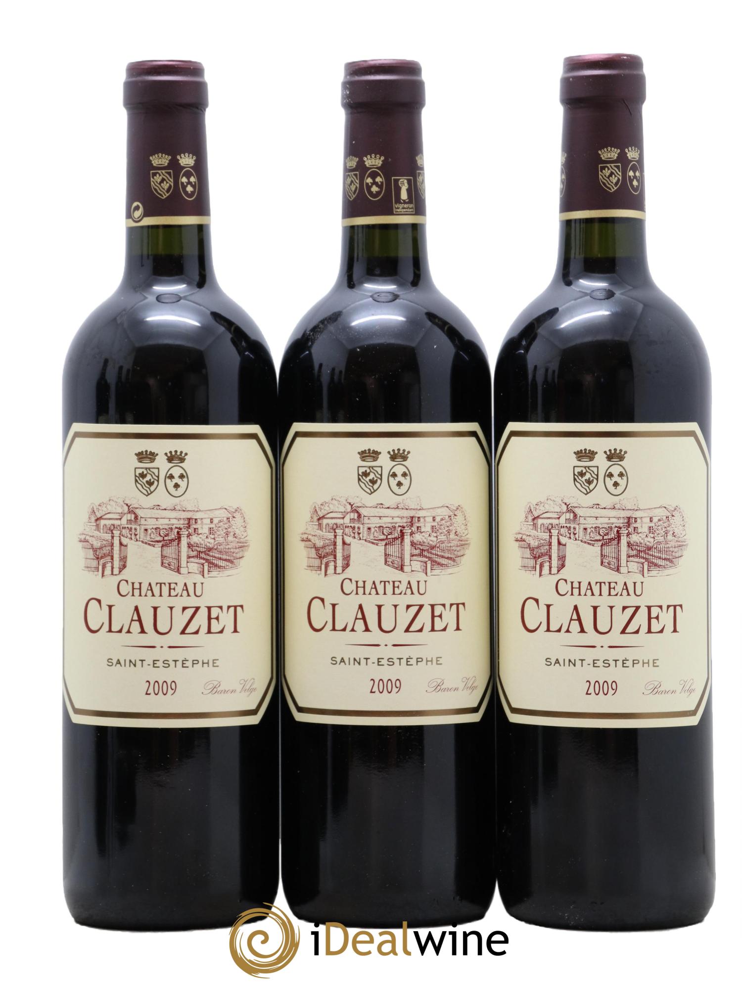 Château Clauzet 2009 - Lot of 12 bottles - 1