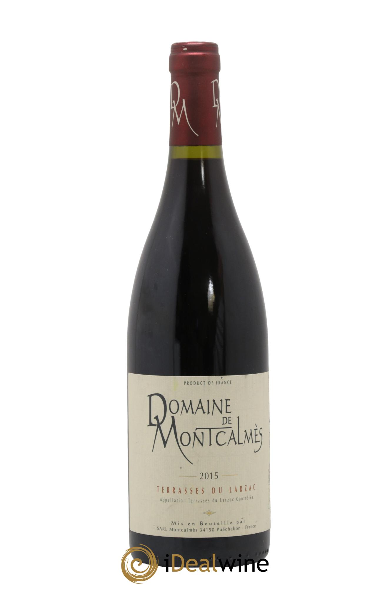 Terrasses du Larzac Domaine de Montcalmès Frédéric Pourtalié  2015 - Lot de 1 bouteille - 0