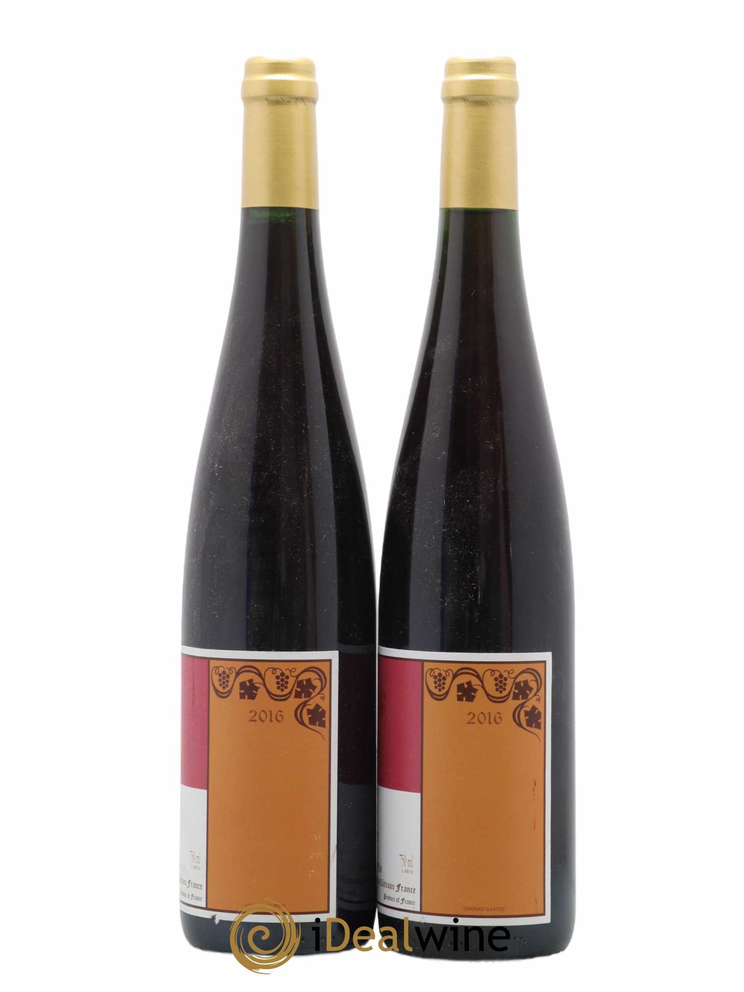 Alsace Pinot Noir Bildstoeckle Gérard Schueller (Domaine) 2016 - Posten von 2 Flaschen - 1