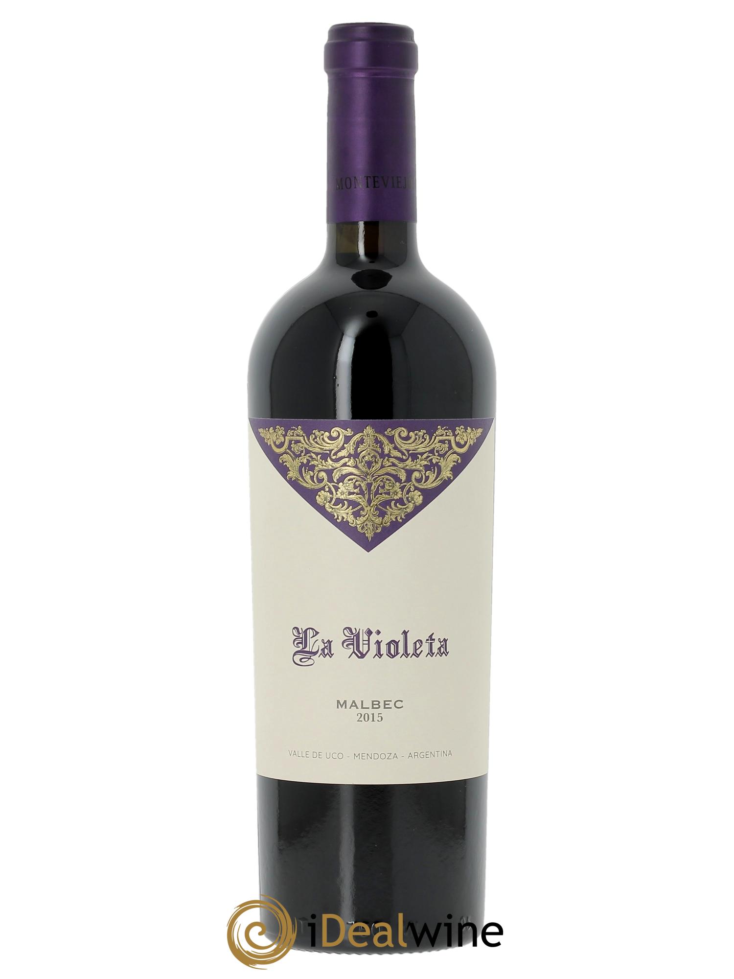 Mendoza La Violeta (Cassetta in legno a partire da  6 bts) 2015 - Lotto di 1 bottiglia - 0