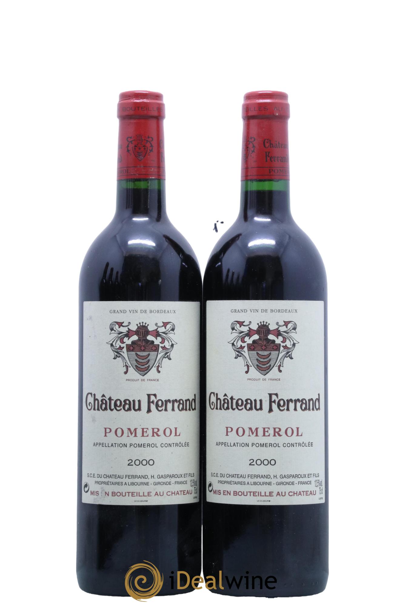 Château Ferrand 2000 - Lot de 2 bouteilles - 0