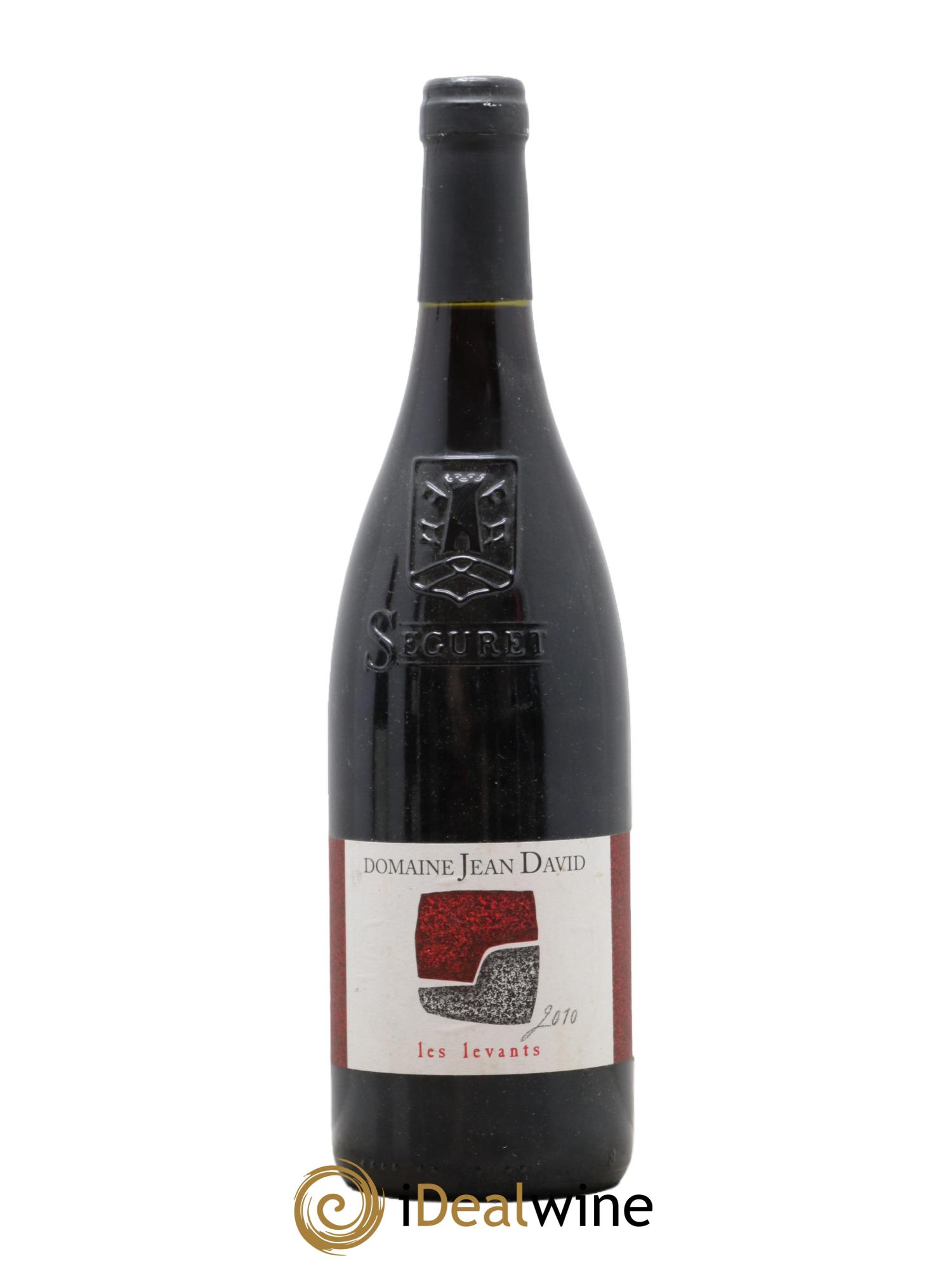 Côtes du Rhône Seguret Les Levants Jean David 2010 - Posten von 1 Flasche - 0