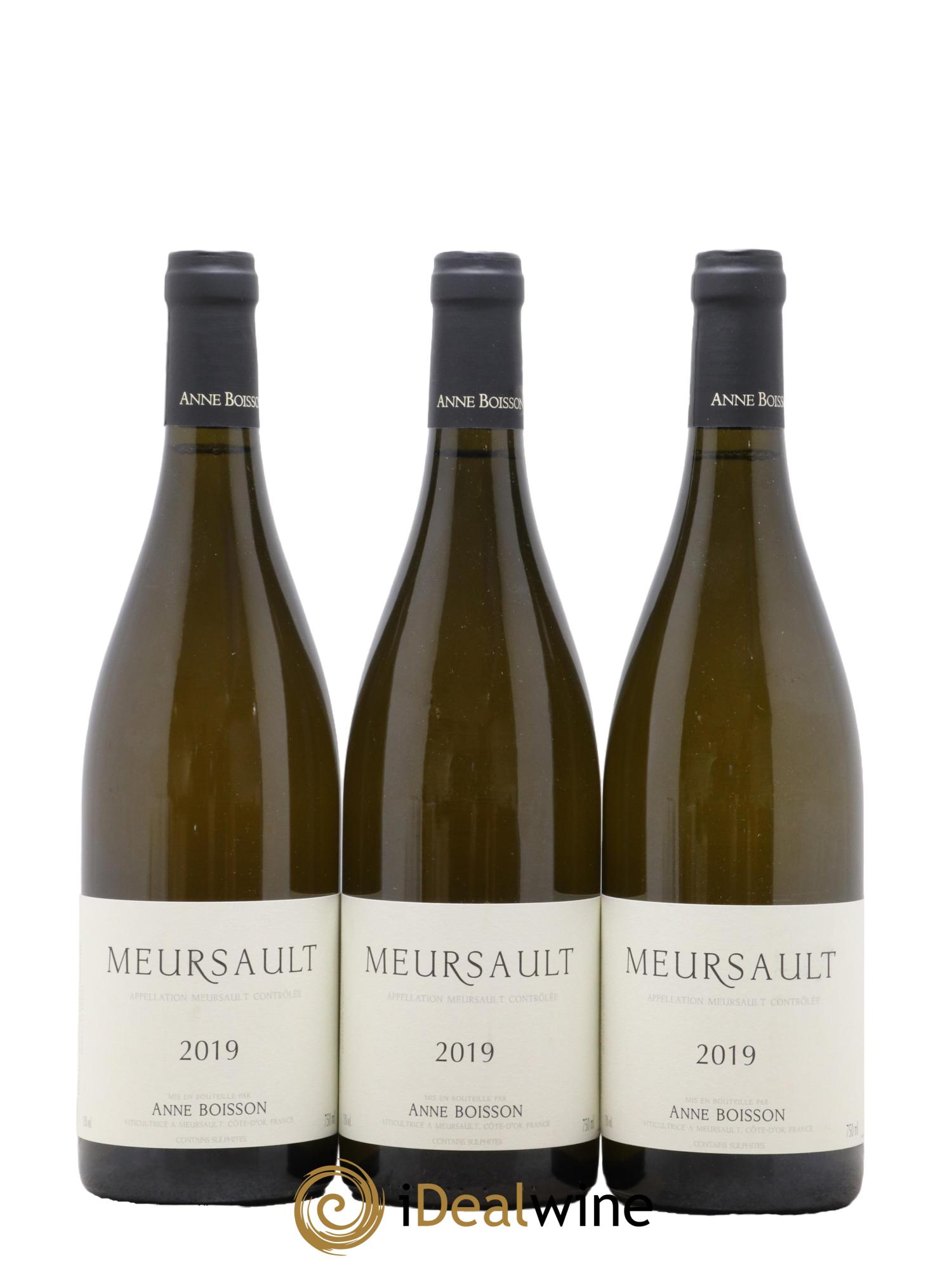 Meursault Anne Boisson 2019 - Posten von 6 Flaschen - 2