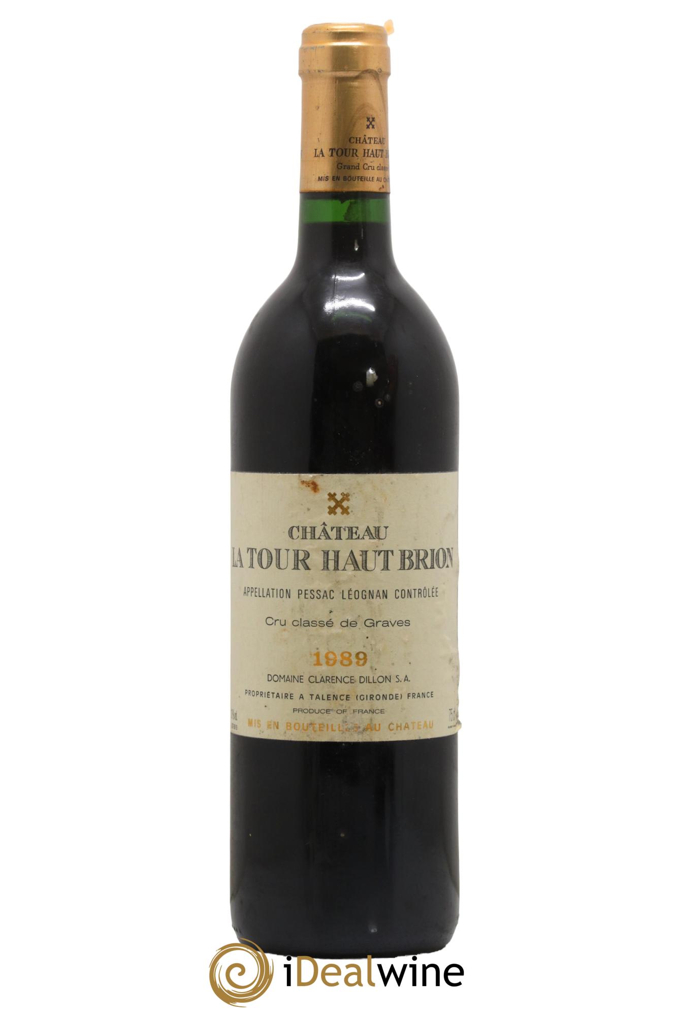 Château la Tour Haut-Brion Cru Classé de Graves 1989 - Lotto di 1 bottiglia - 0