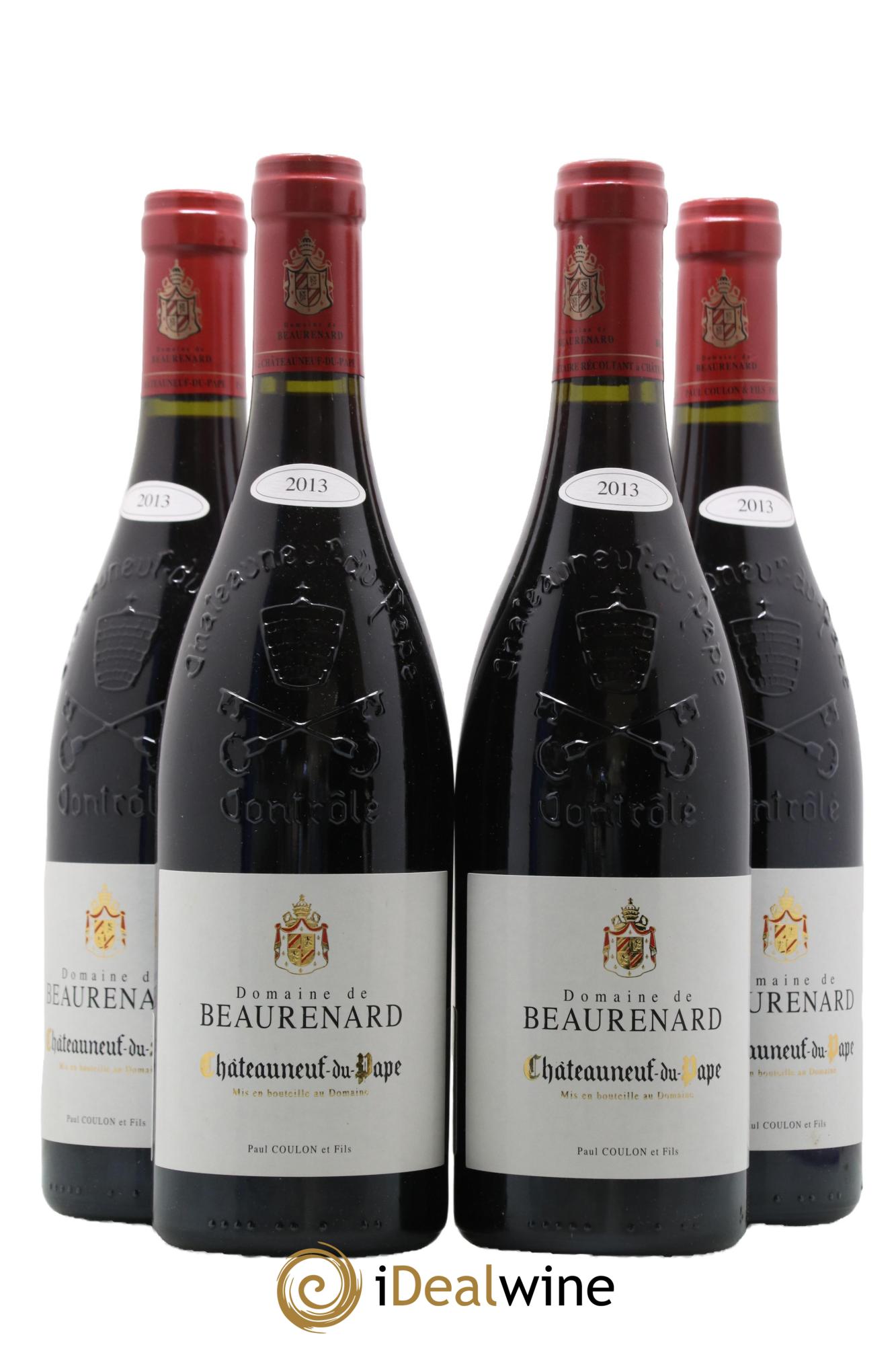 Châteauneuf-du-Pape Beaurenard (Domaine de) 2013 - Lotto di 4 bottiglie - 0