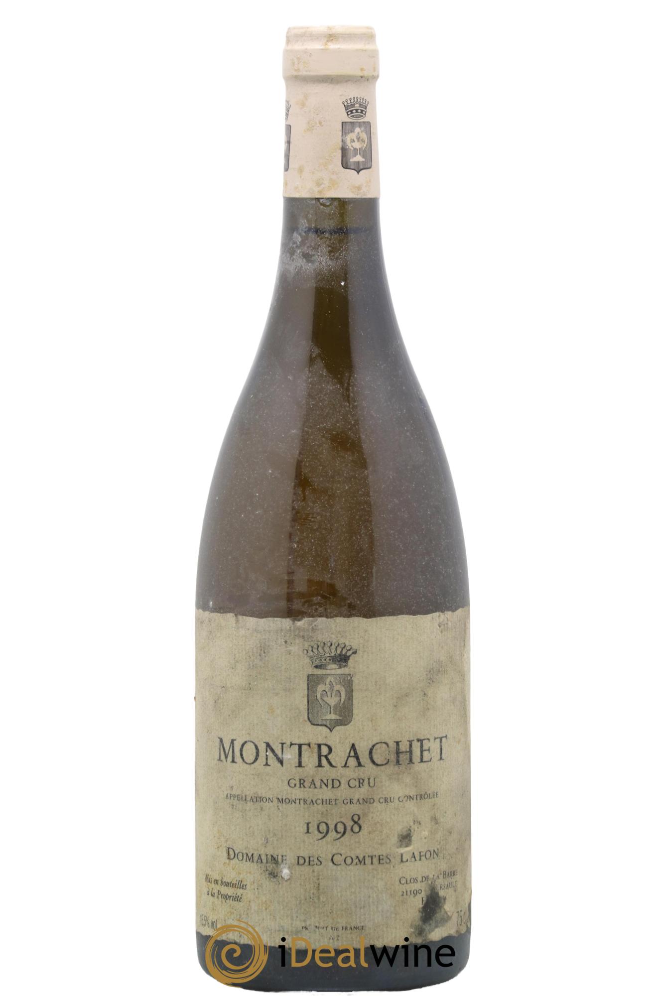 Montrachet Grand Cru Comtes Lafon (Domaine des) 1998 - Lot de 1 bouteille - 0