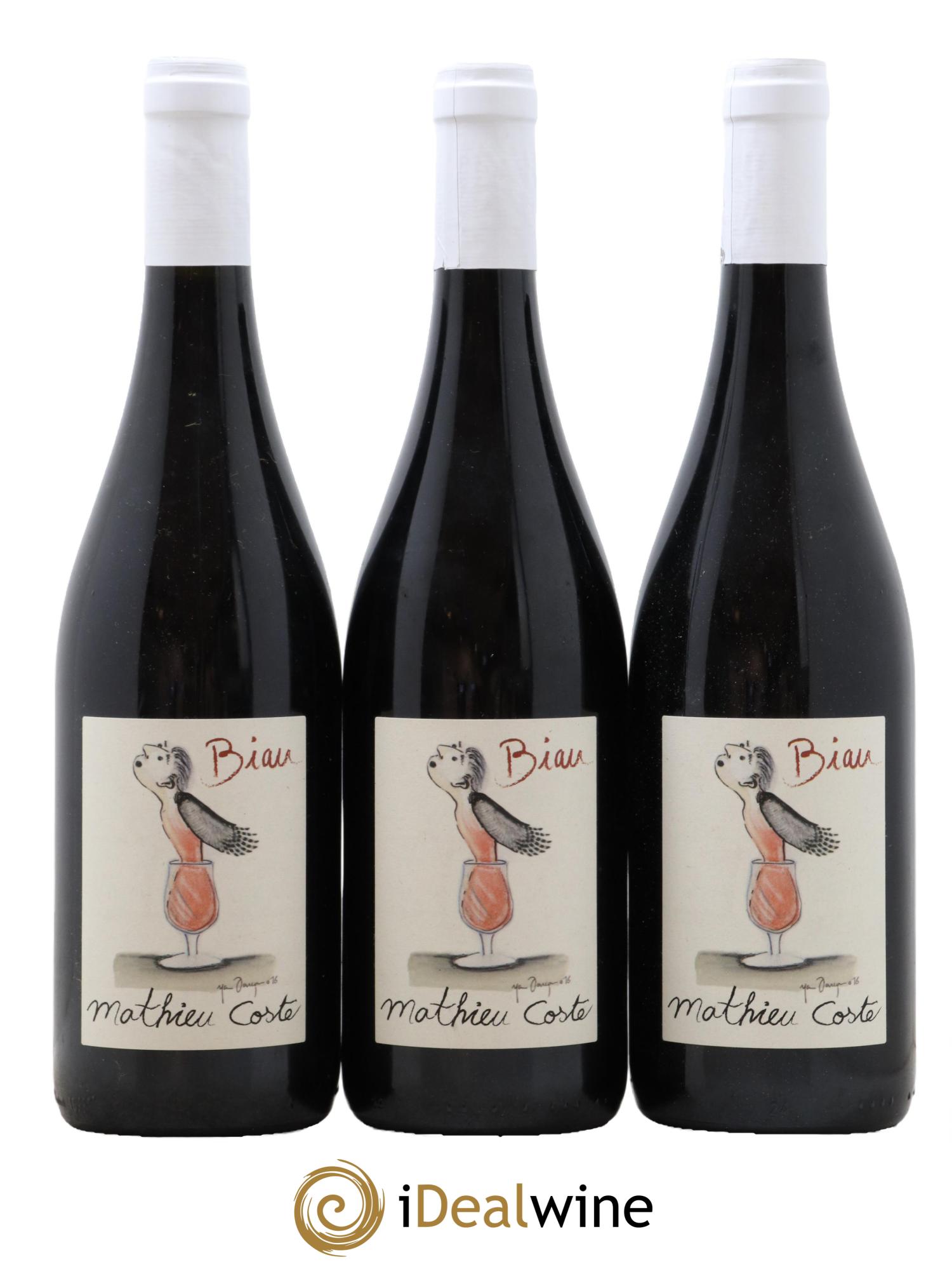 Vin de France Biau Mathieu Coste 2012 - Lot de 3 bouteilles - 0