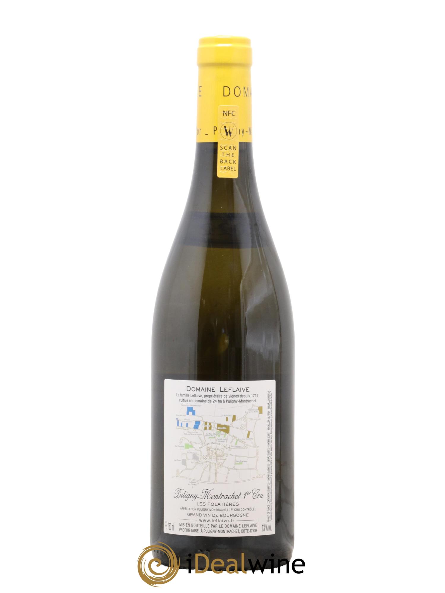 Puligny-Montrachet 1er Cru Les Folatières Leflaive (Domaine) 2022 - Lot of 1 bottle - 1