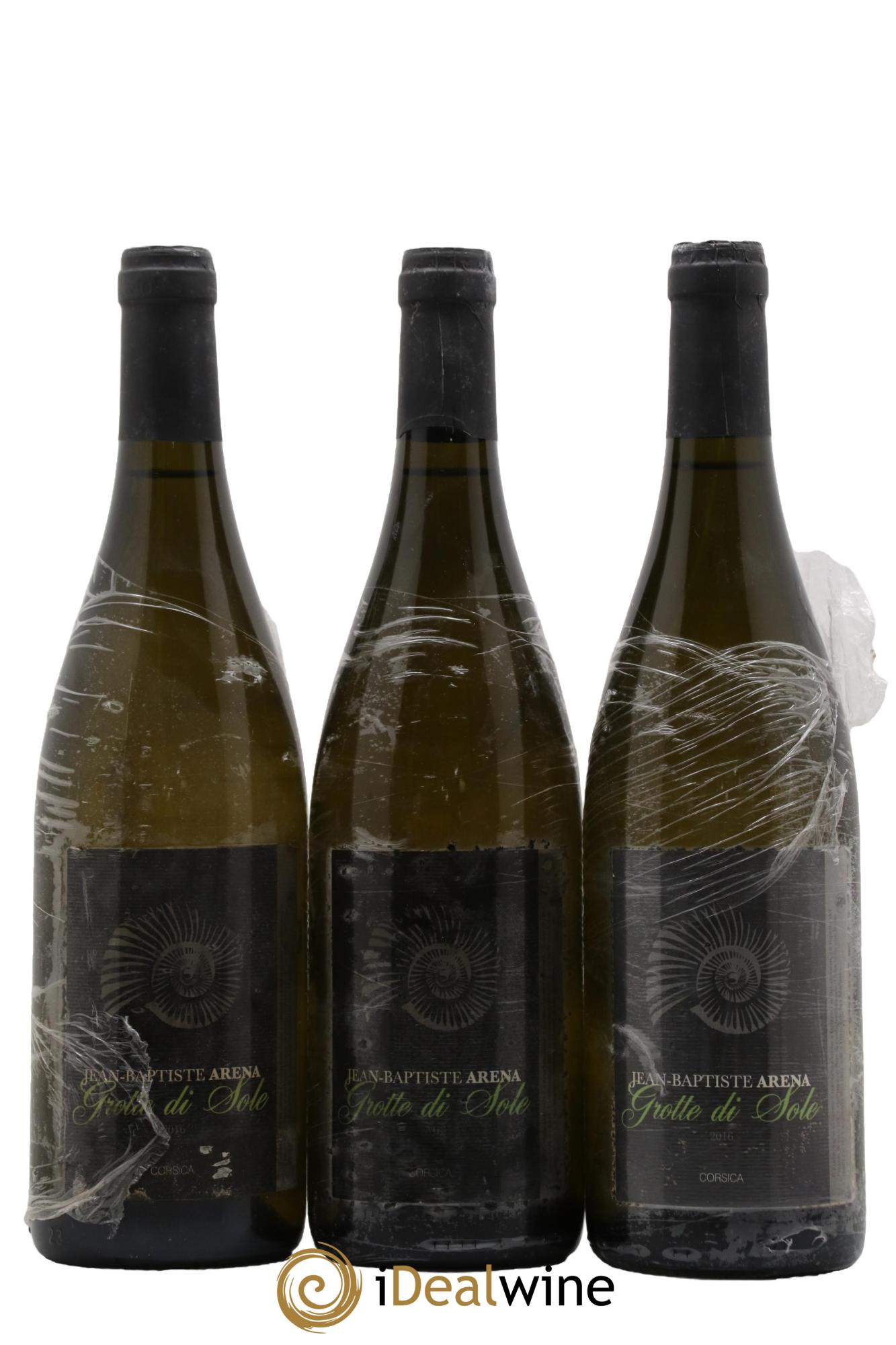 Patrimonio Grotte di Sole Jean-Baptiste Arena 2016 - Lot de 3 bouteilles - 0