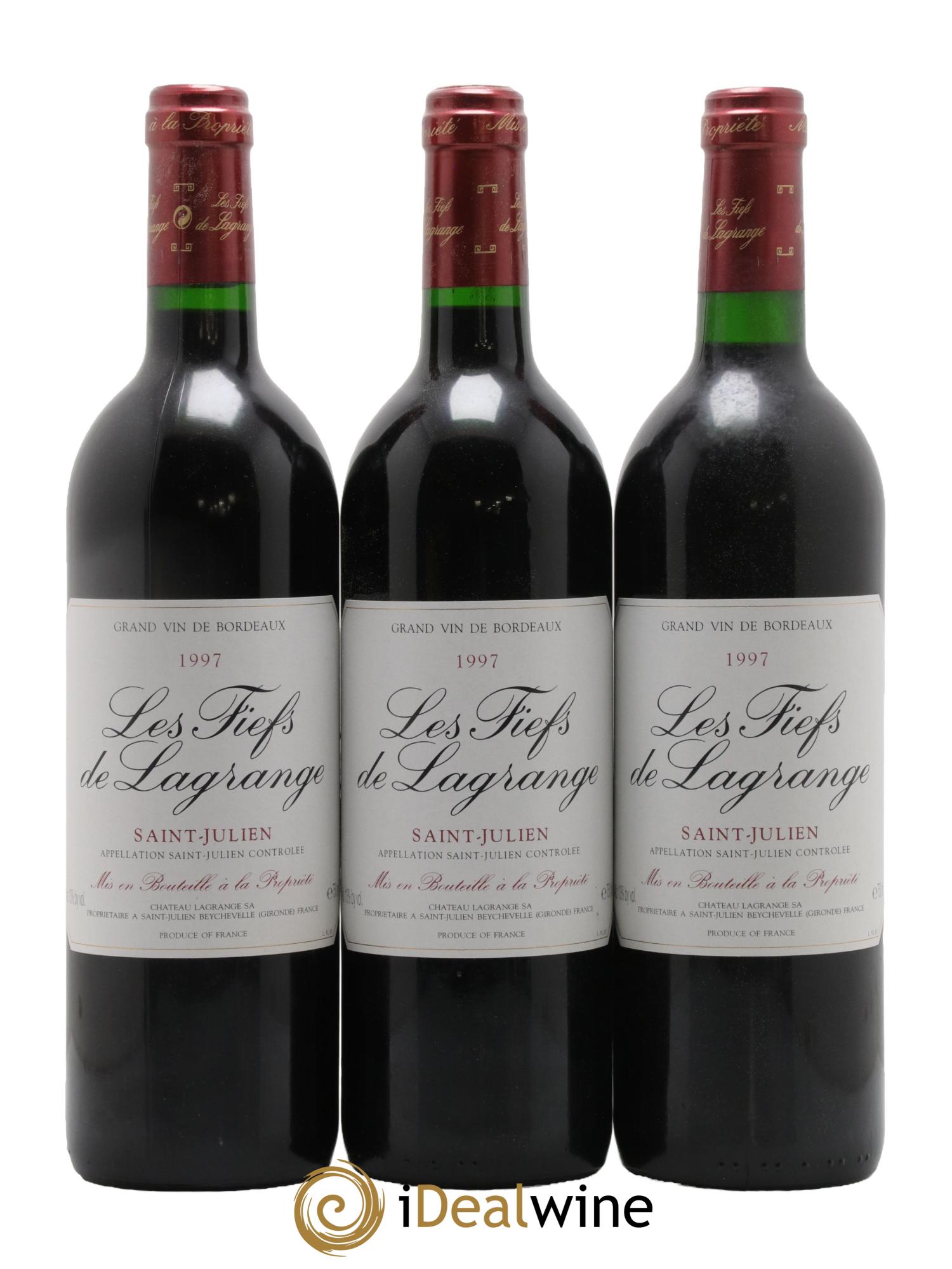 Les Fiefs de Lagrange Second Vin 1997 - Lot de 6 bouteilles - 2