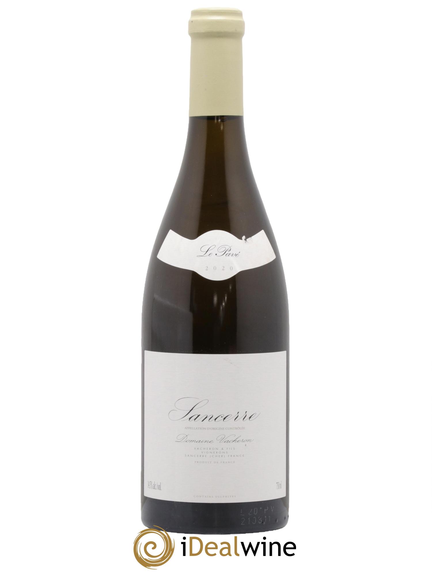 Sancerre Le Pavé Domaine Vacheron et Fils 2020 - Posten von 1 Flasche - 0