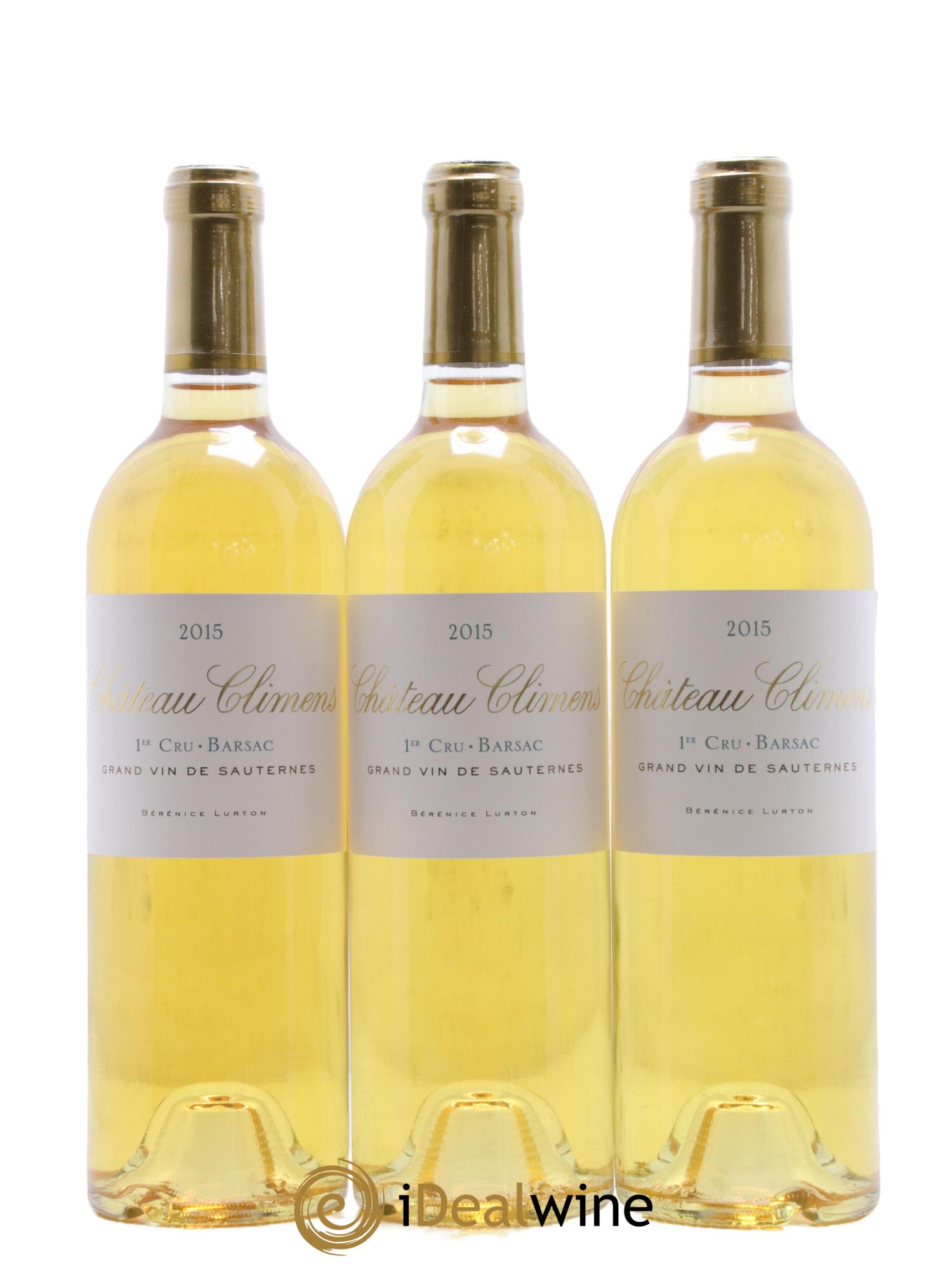 Château Climens 1er Grand Cru Classé 2015 - Lot de 6 bouteilles - 2