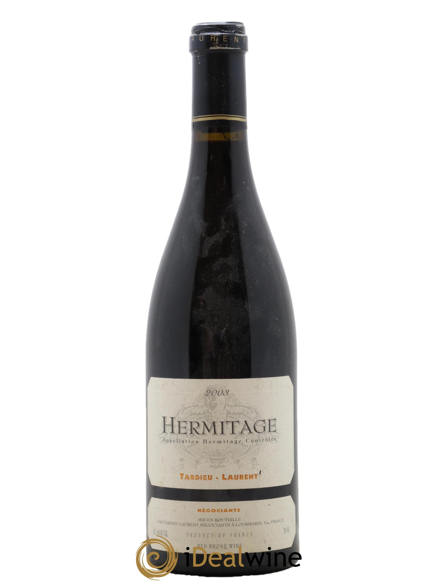 Hermitage Maison Tardieu-Laurent 2003 - Posten von 1 Flasche - 0