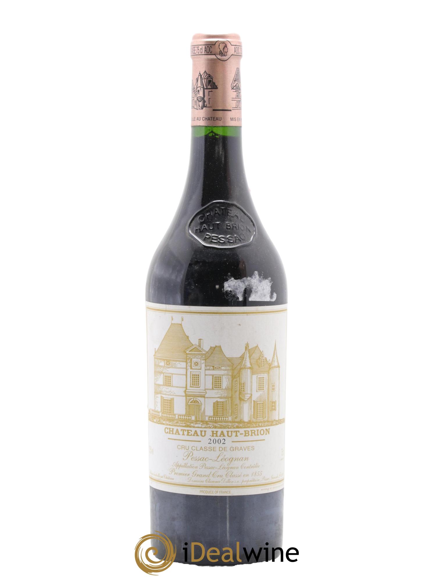 Château Haut Brion 1er Grand Cru Classé 2002 - Lotto di 1 bottiglia - 0